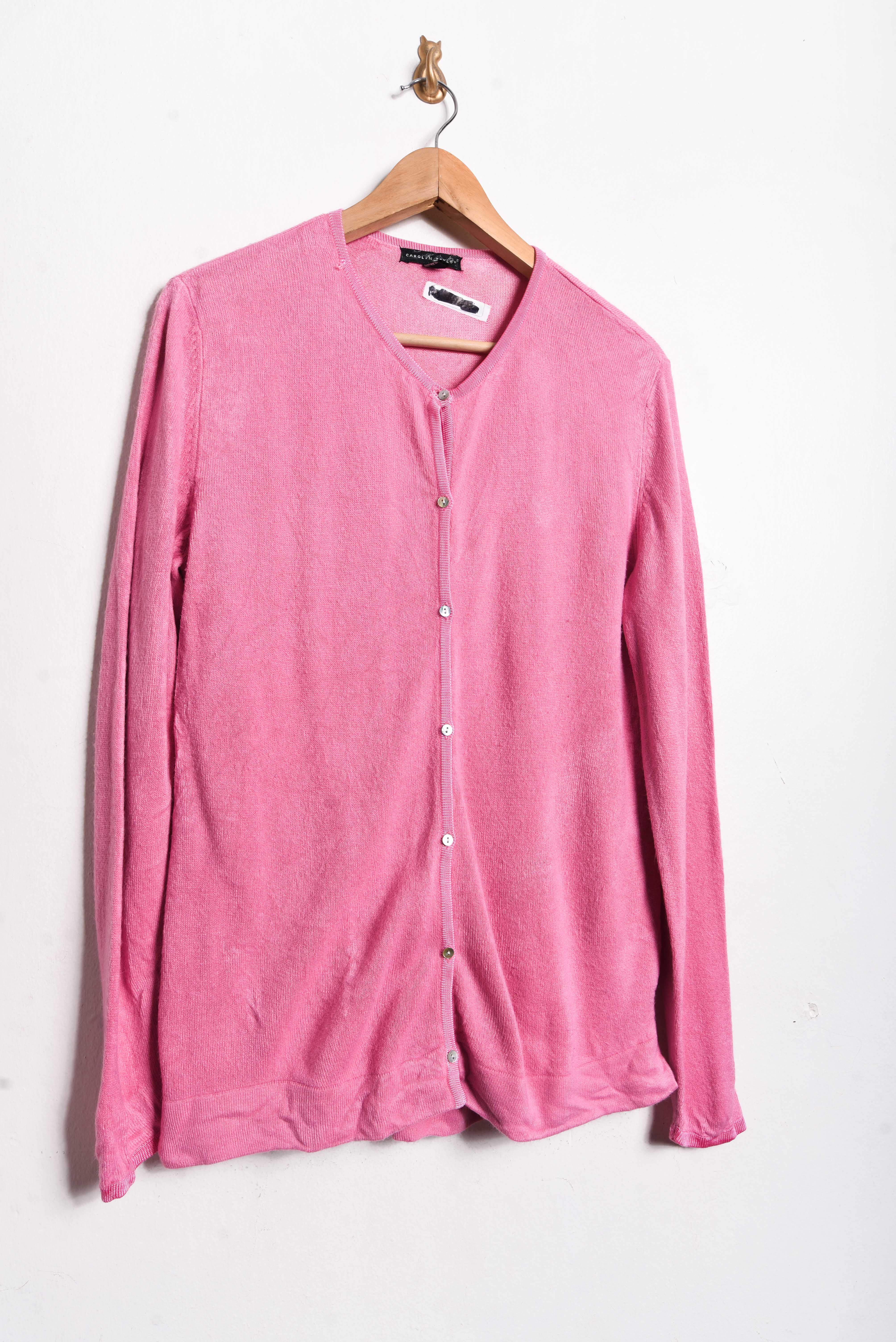 Cardigan bubblegum pink