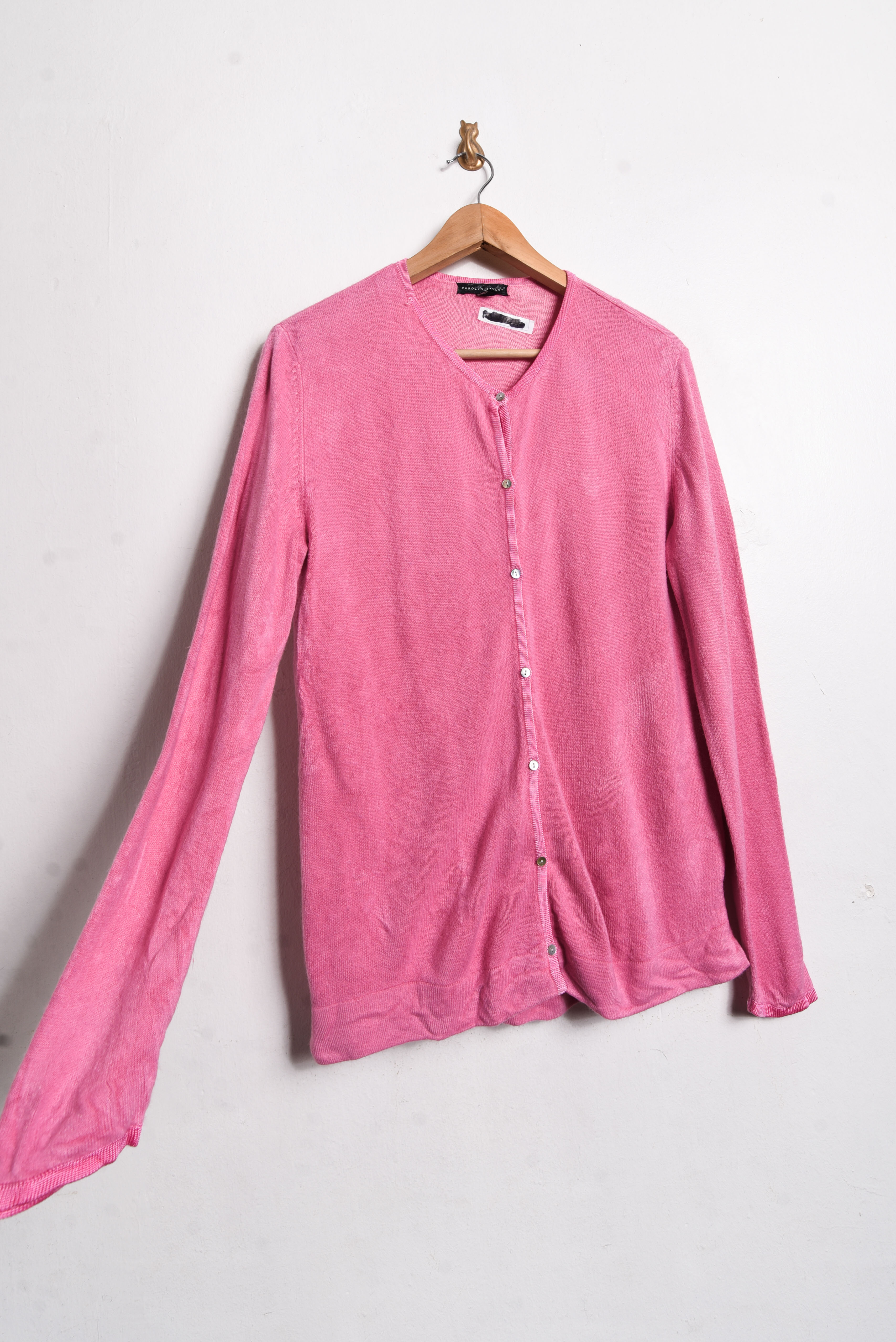 Cardigan bubblegum pink