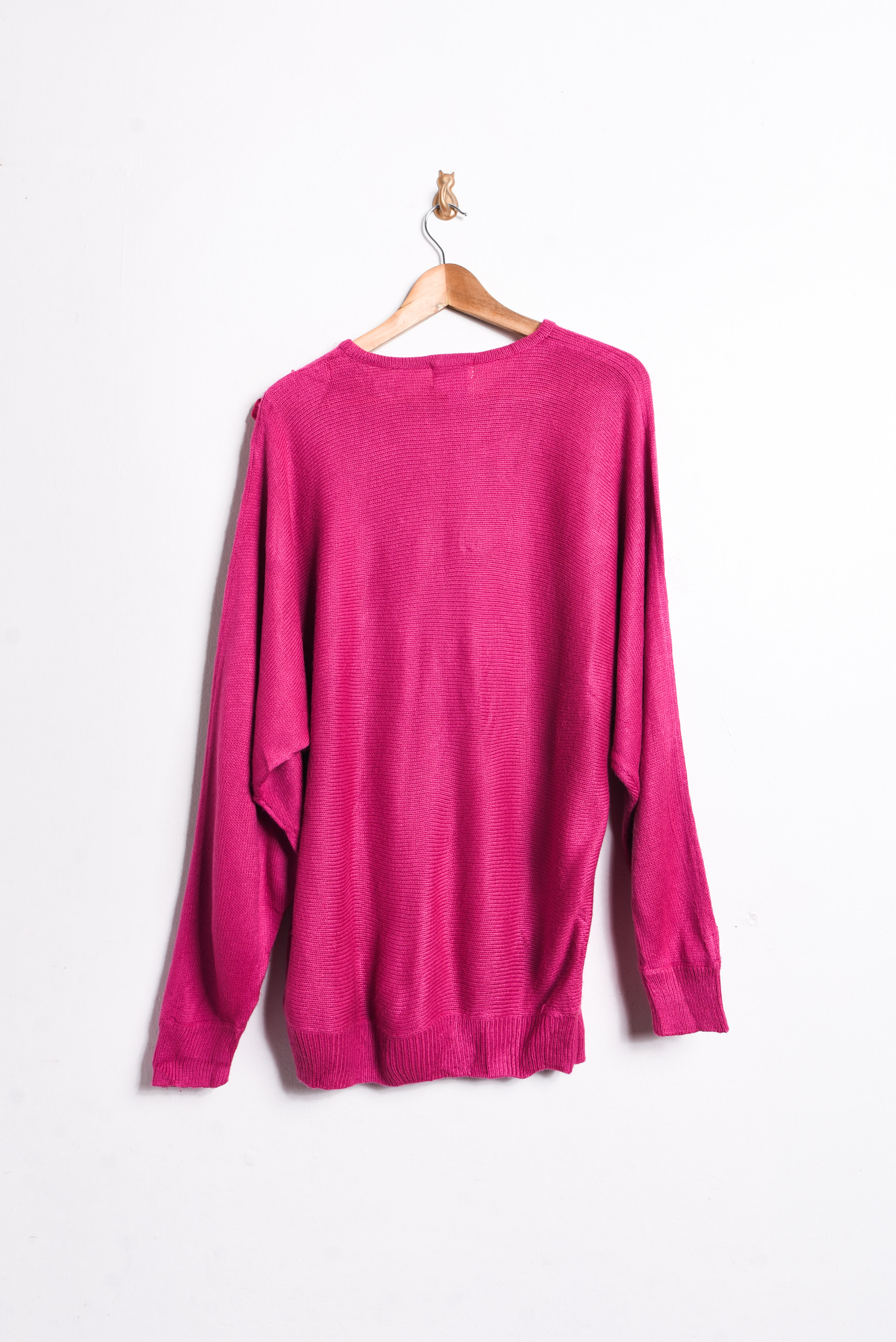Chaleco vintage power pink