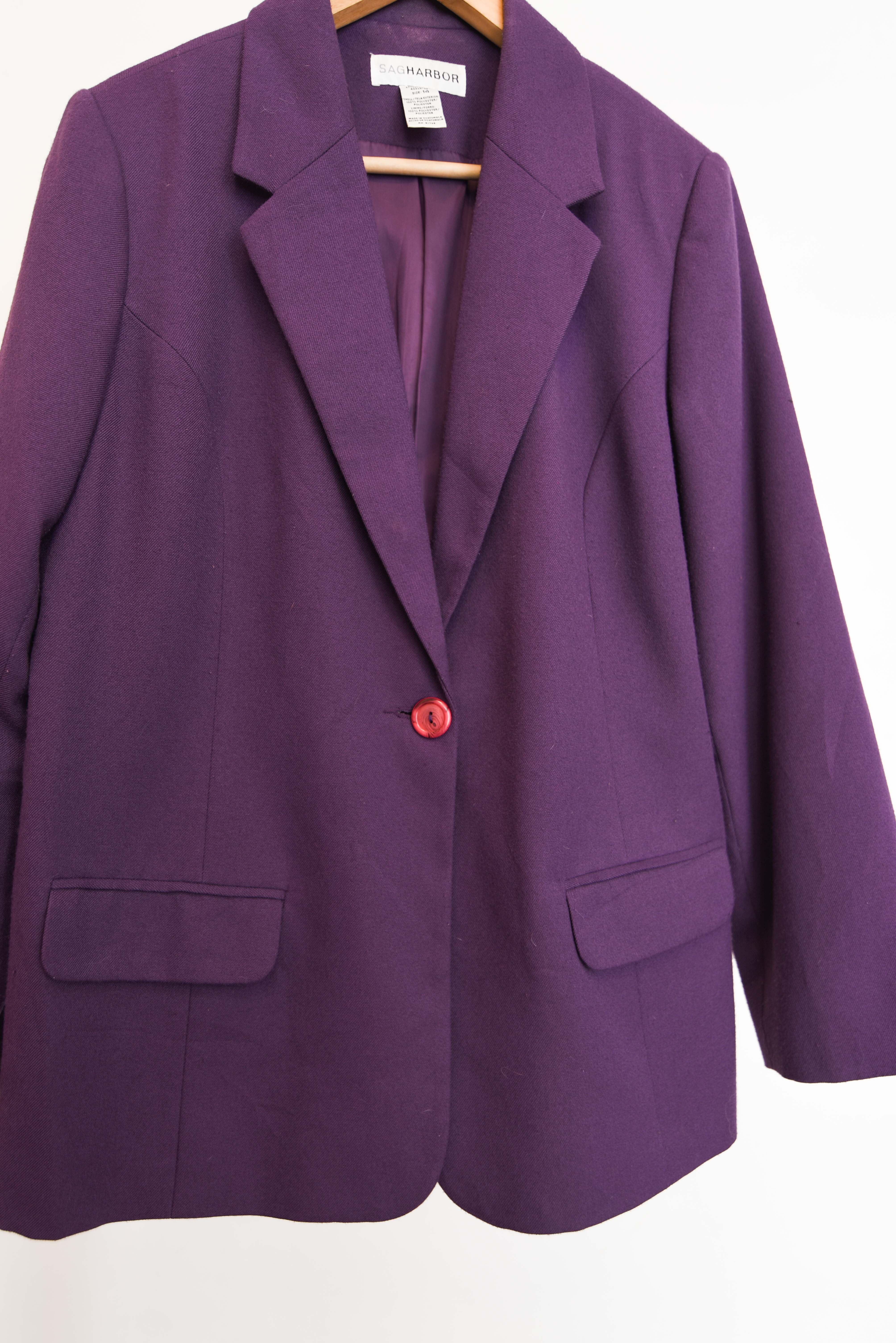 Blazer purple vntg
