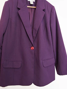 Blazer purple vntg