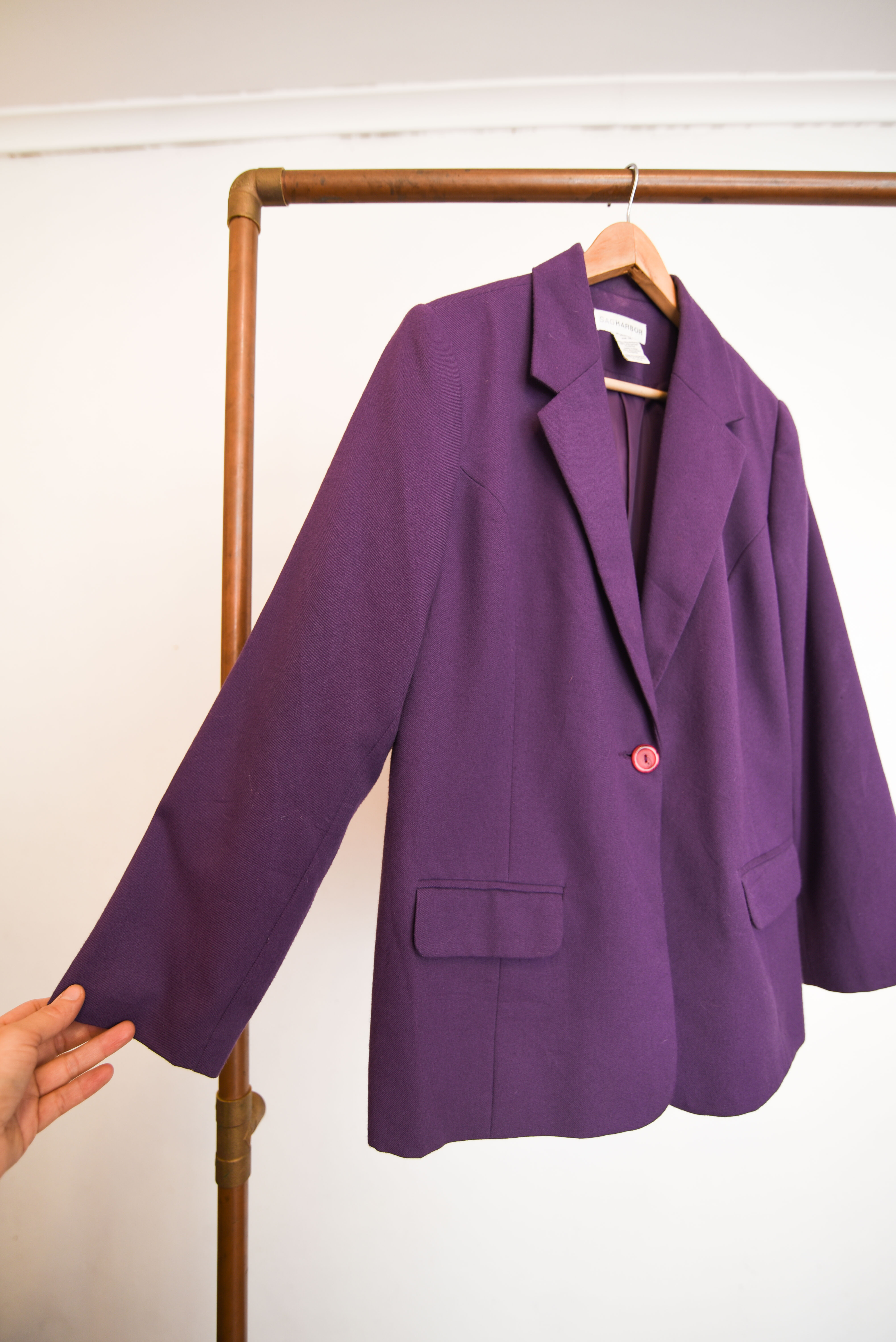 Blazer purple vntg