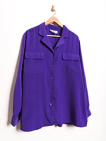 Blusa morada vintage 90s