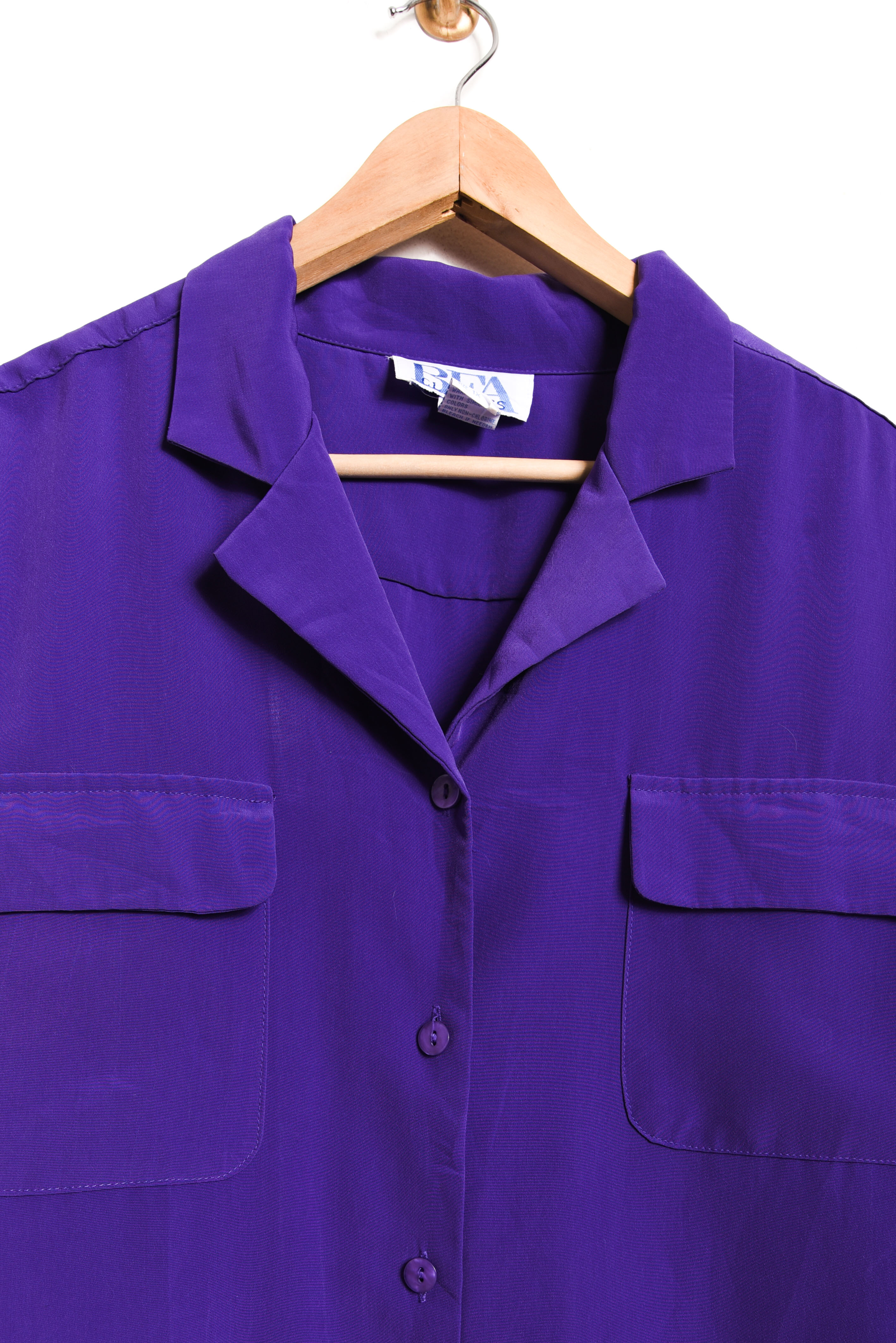 Blusa morada vintage 90s