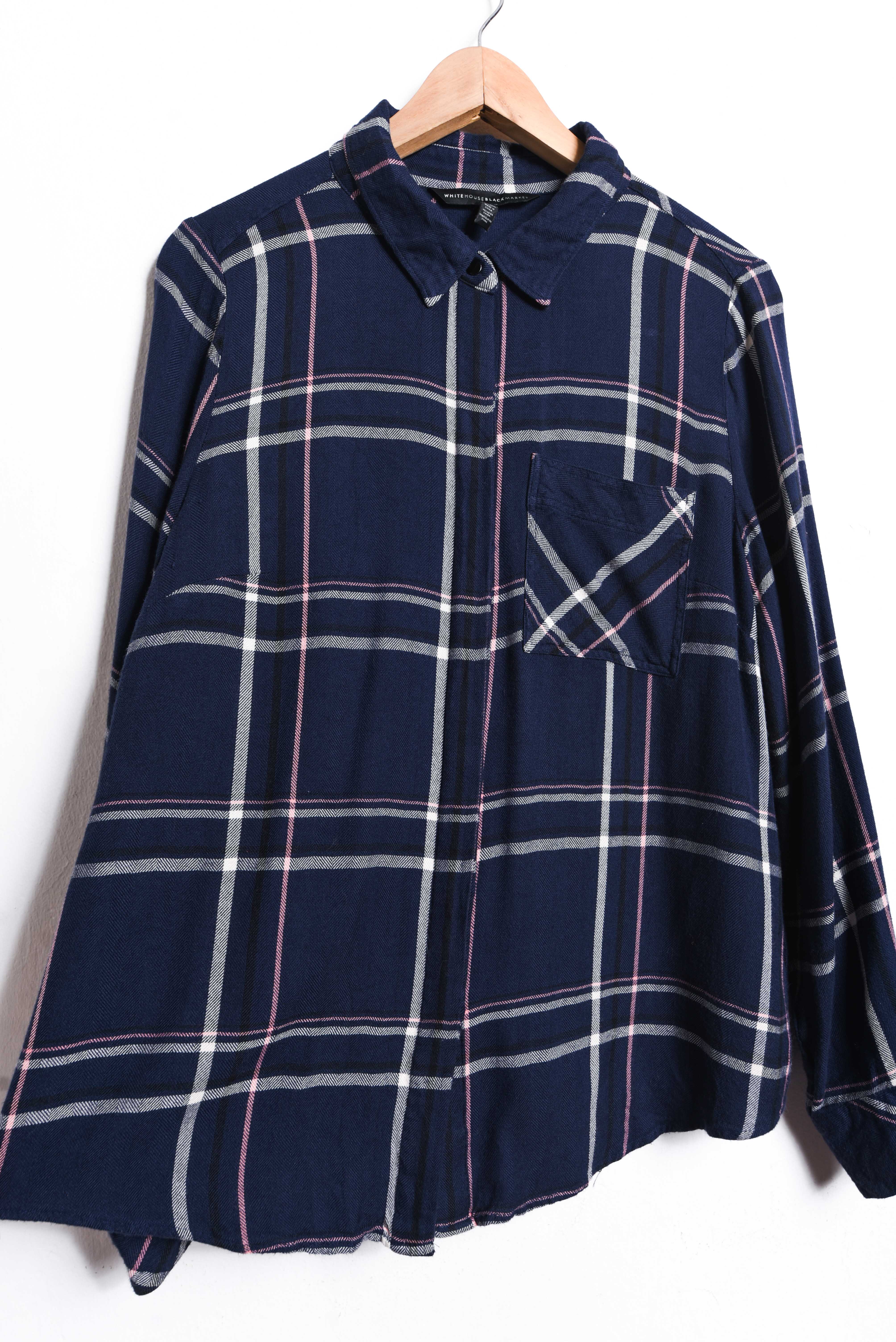Camisa leñadora azul tartán