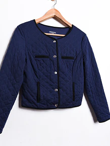 Chaqueta blue navy quilted
