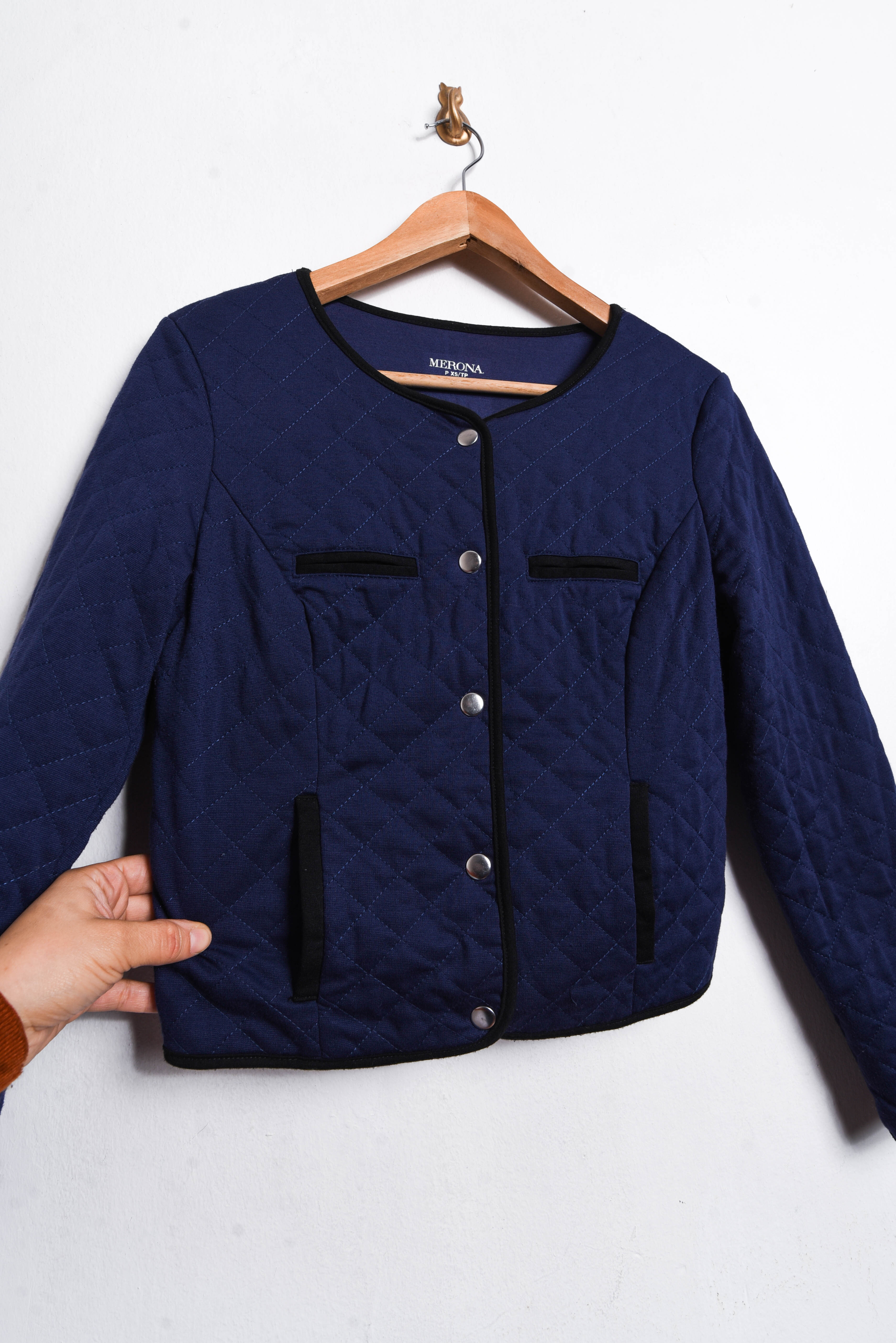 Chaqueta blue navy quilted