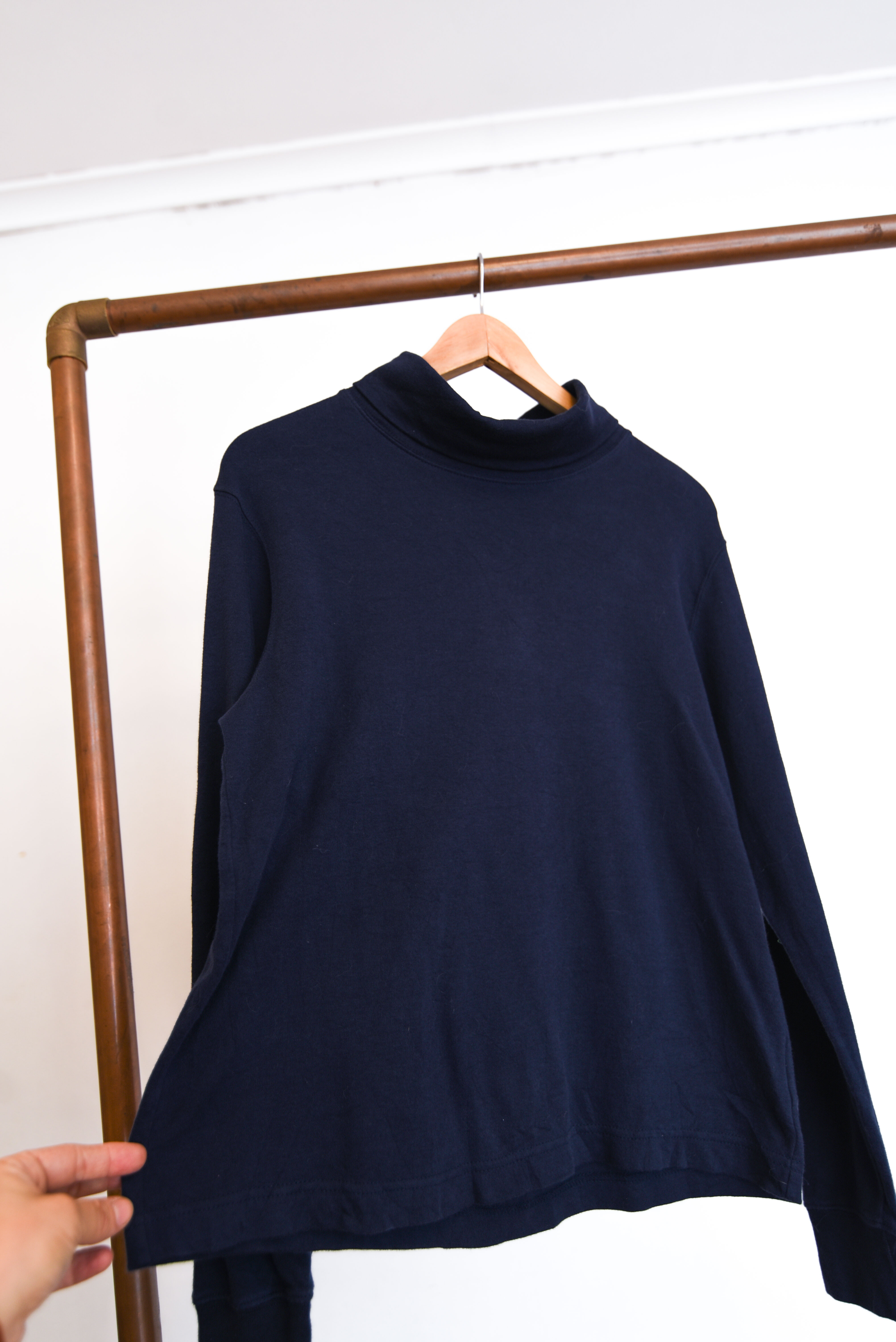 Beatle blue navy vintage 90s
