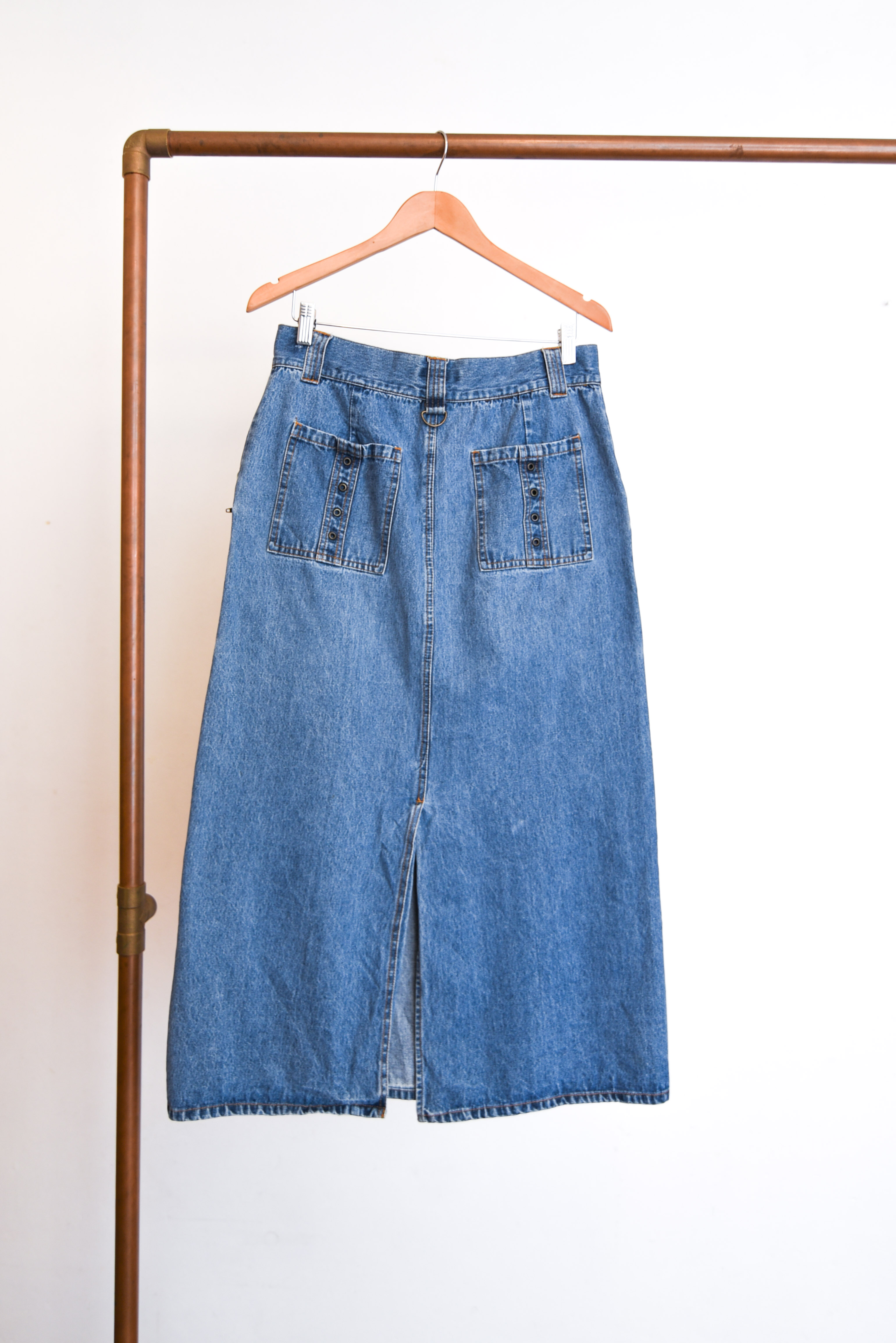 Maxi falda 90s denim