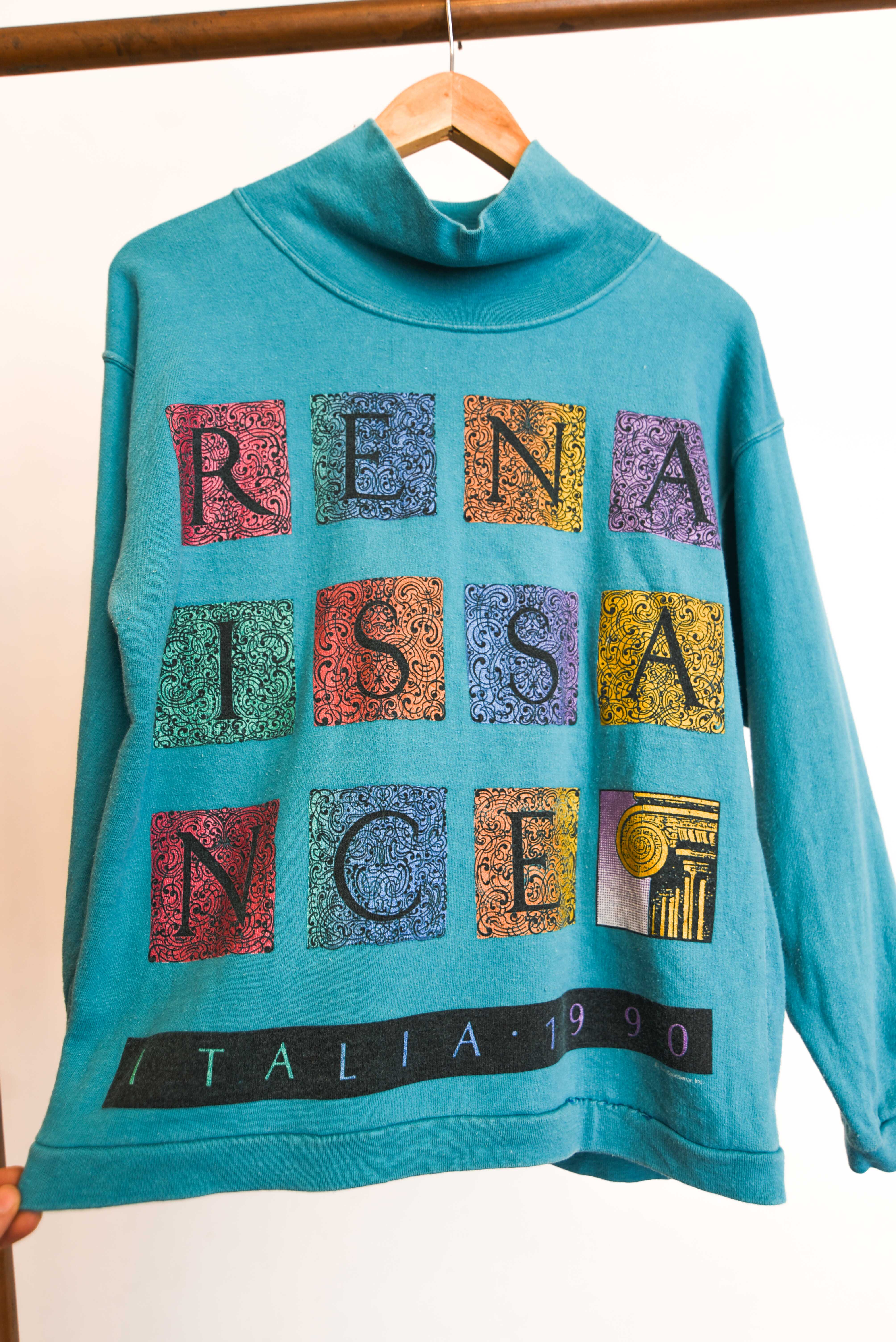 Polerón turquesa Italia 1990