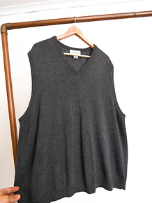Sweater vest grafito 90s