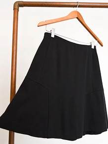 Falda negra formal Ann Taylor