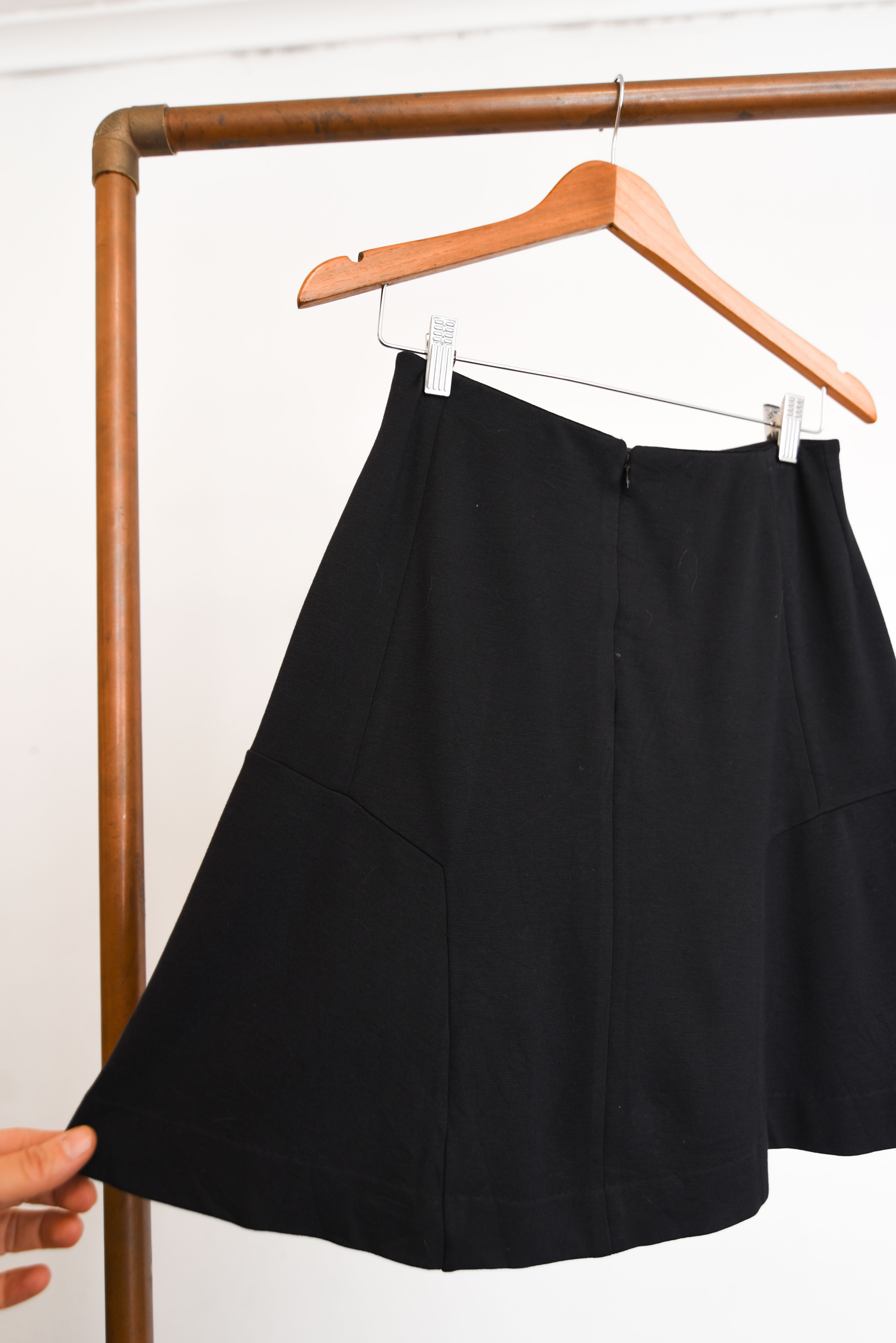 Falda negra formal Ann Taylor