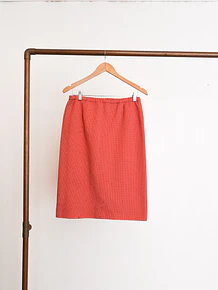 Falda roja 70s
