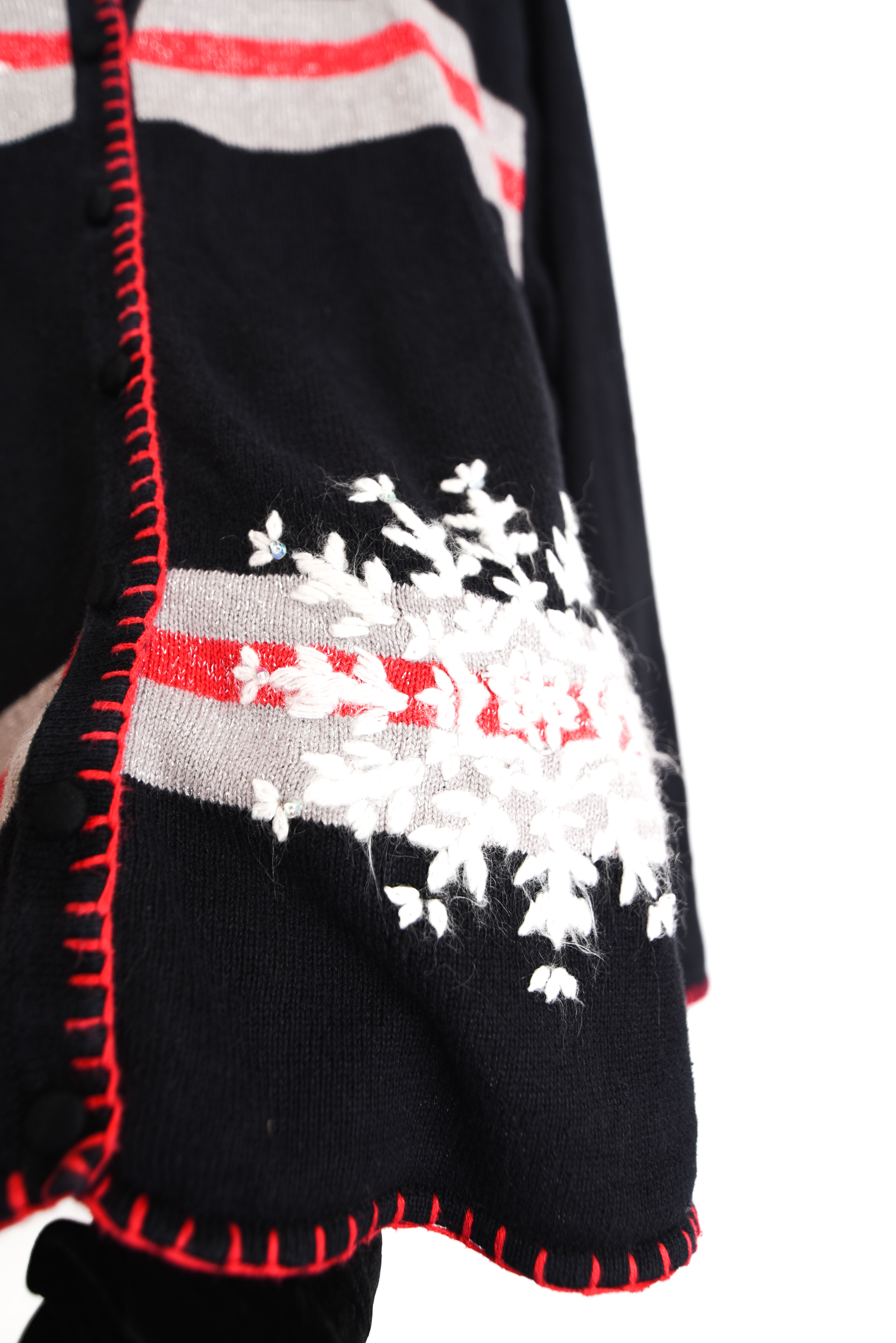 Cardigan vintage black winter