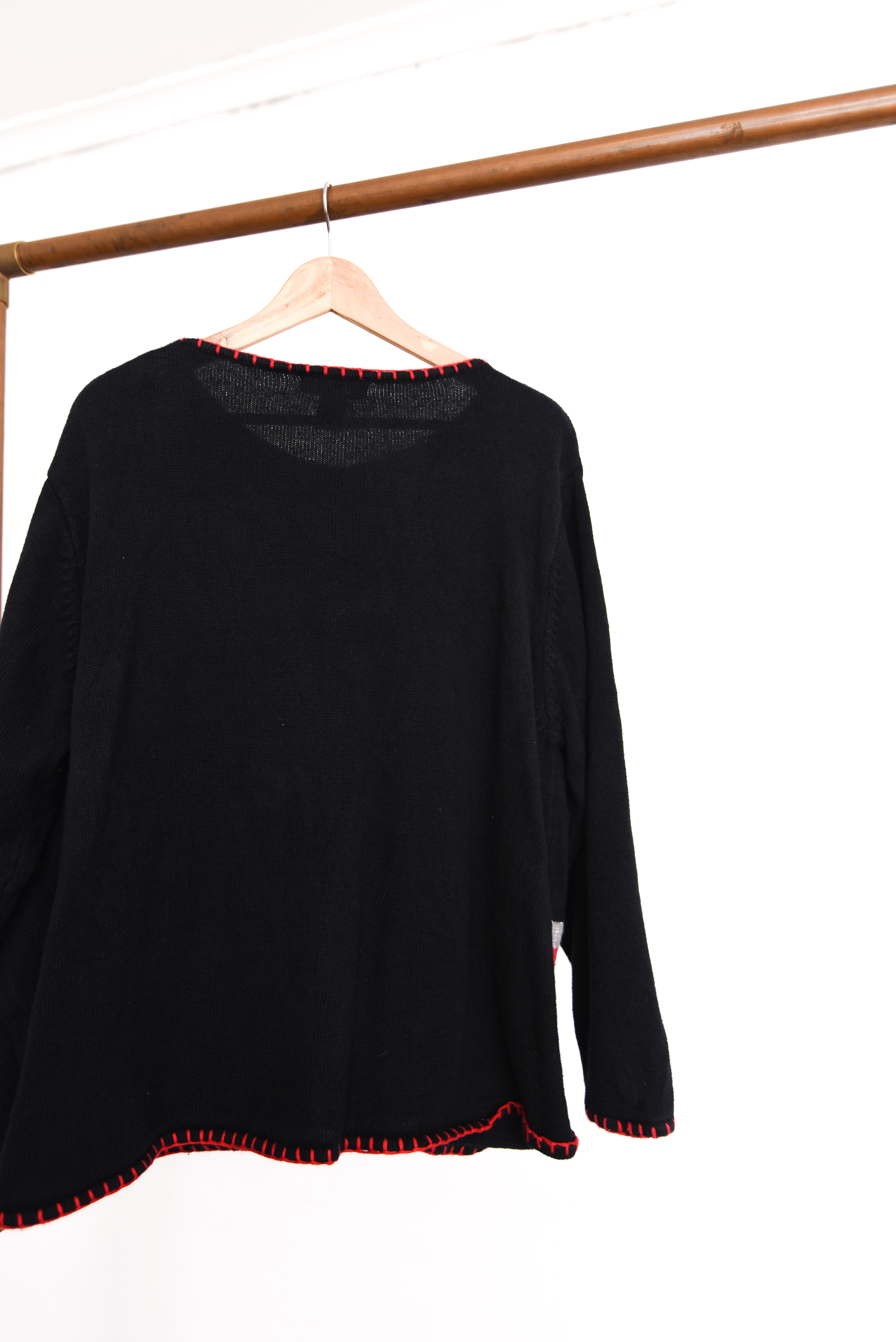 Cardigan vintage black winter