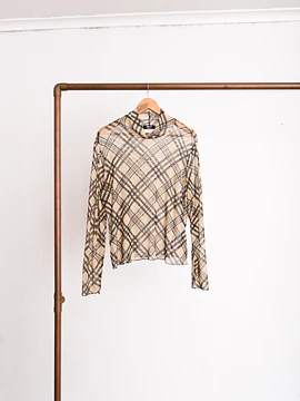 Top mesh tartán