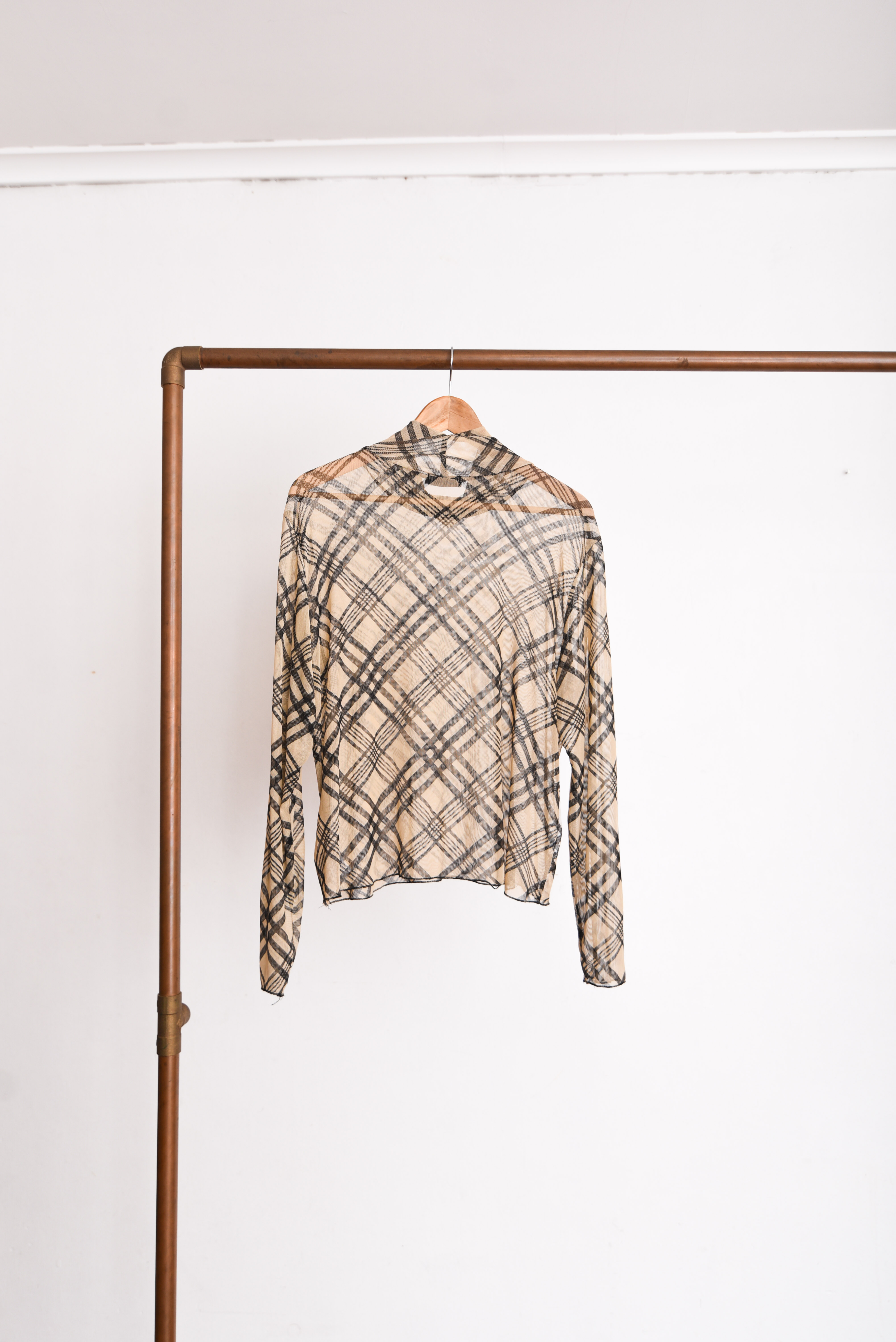 Top mesh tartán