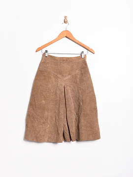 Falda vintage 70s gamuza