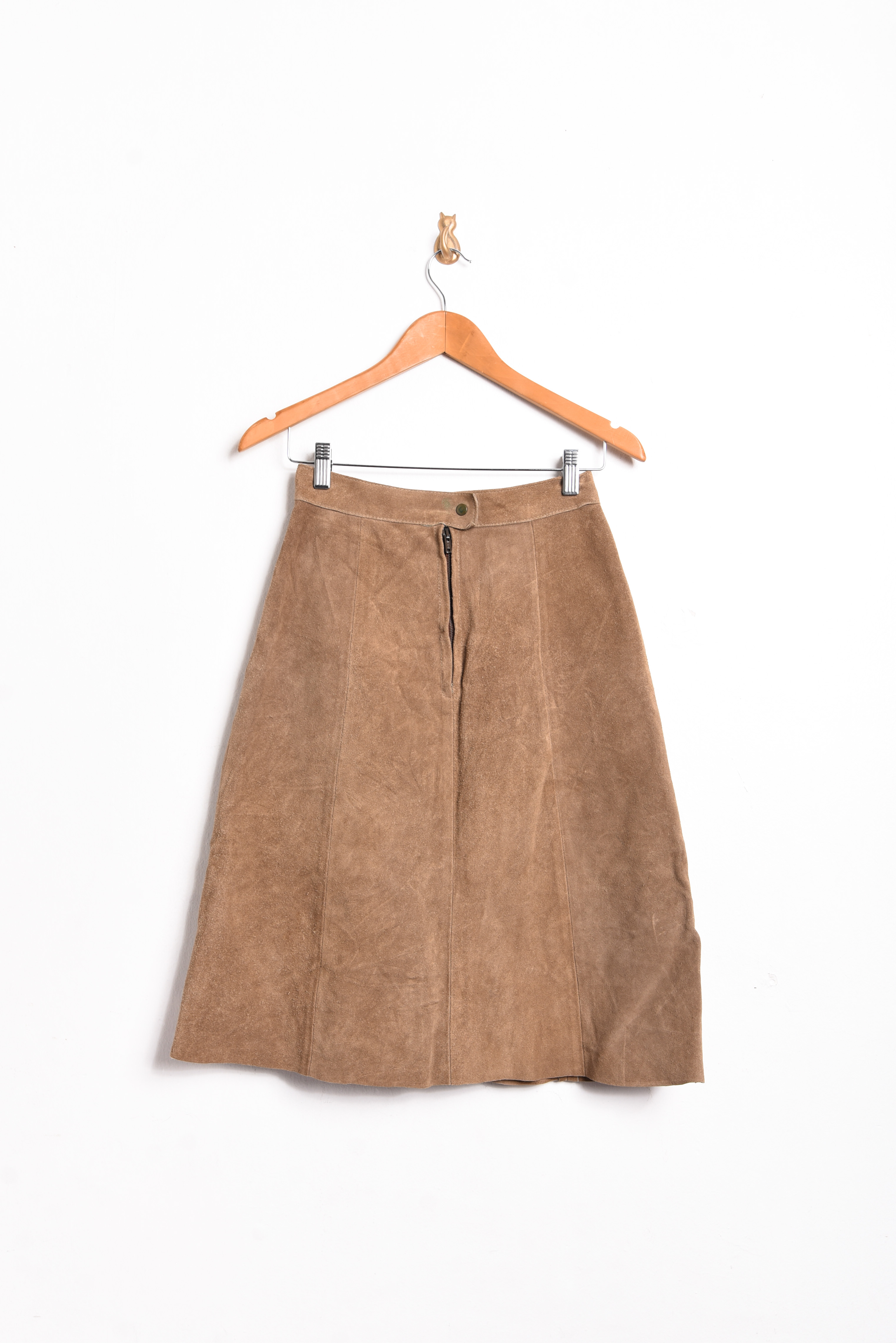 Falda vintage 70s gamuza