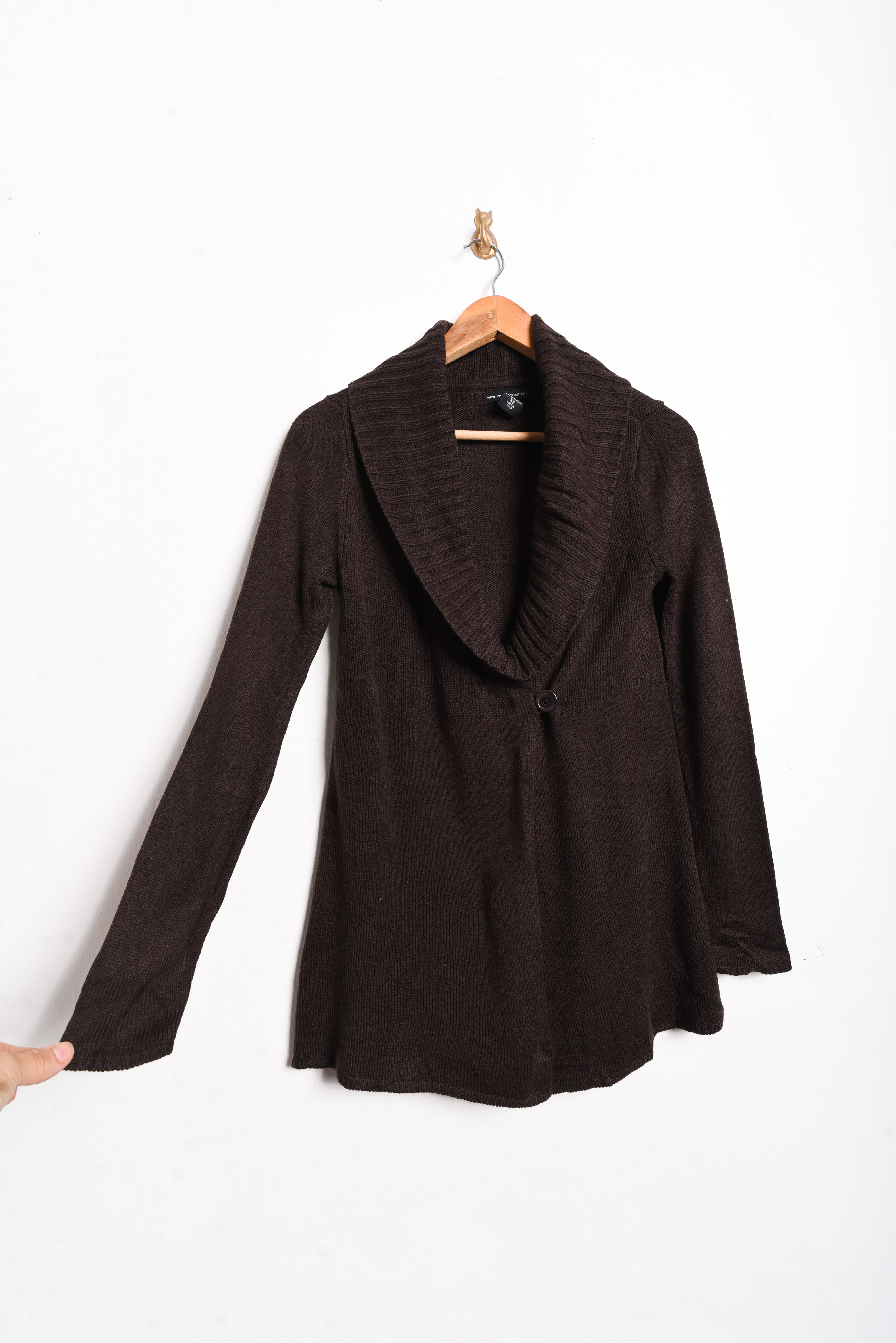 Cardigan y2k café