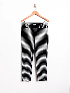 Pantalón b&w rayado