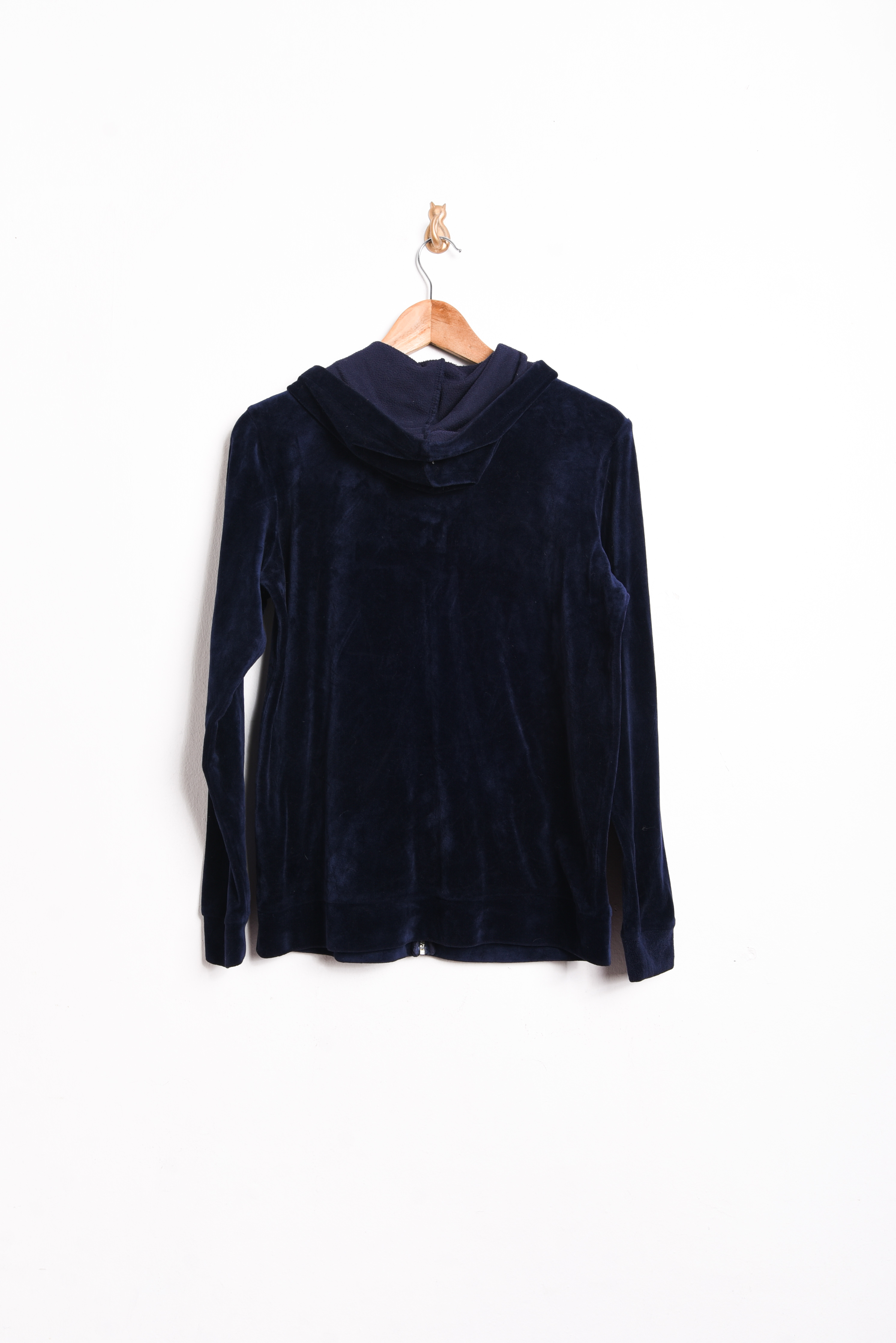 Polerón y2k blue velvet