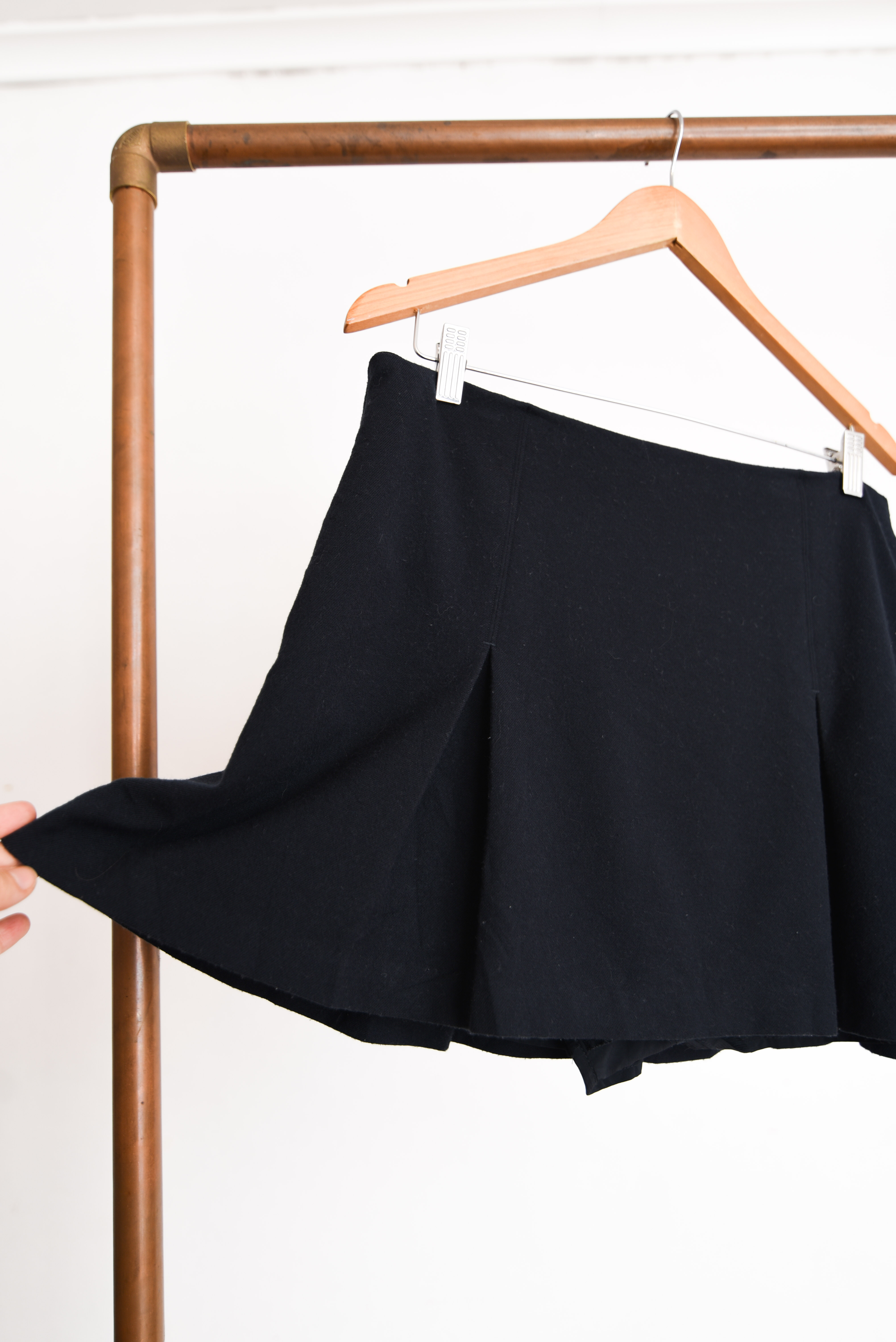 Falda navy tablas