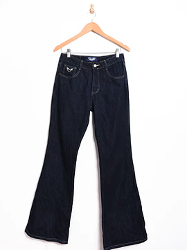 Jeans y2k tiro medio
