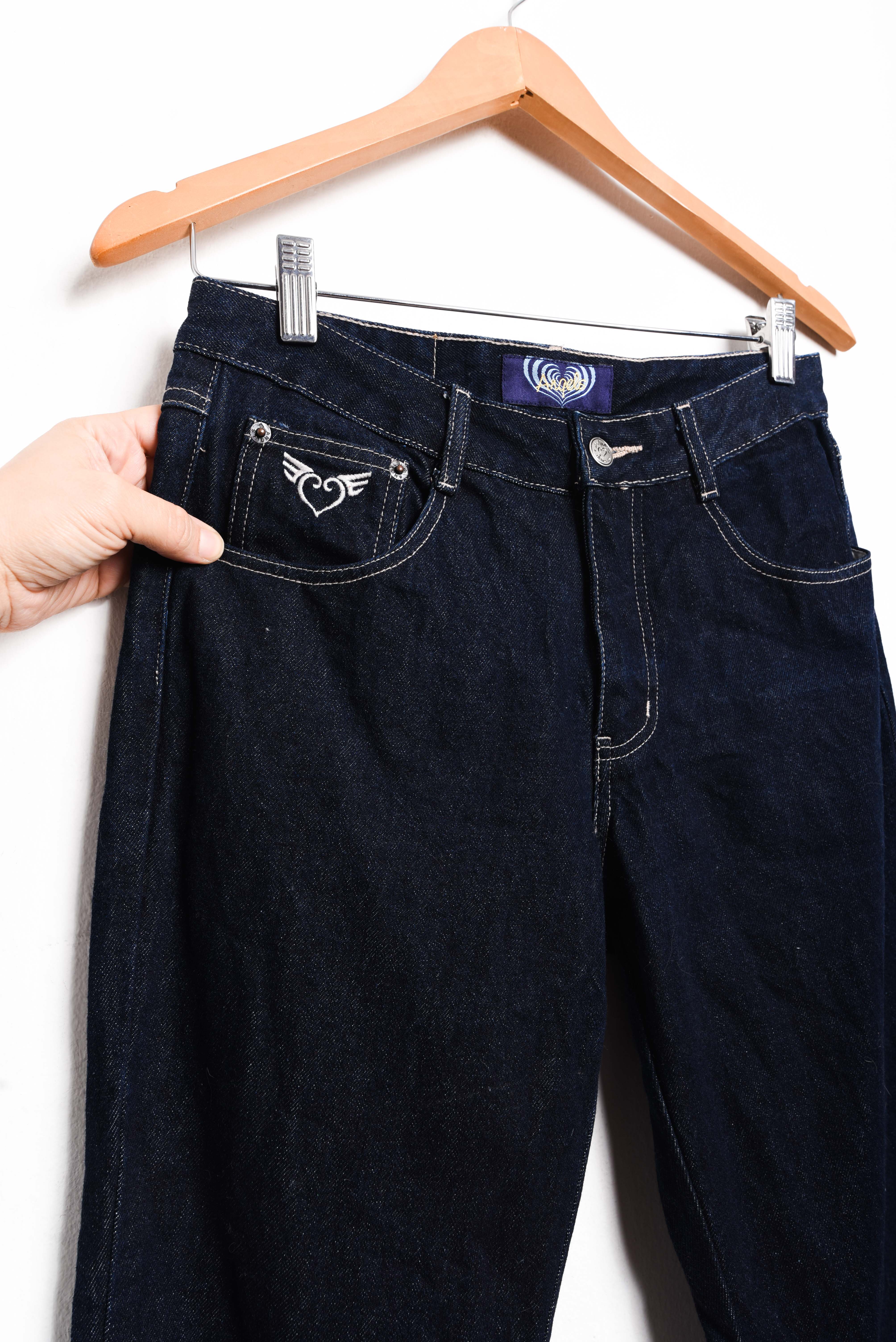 Jeans y2k tiro medio