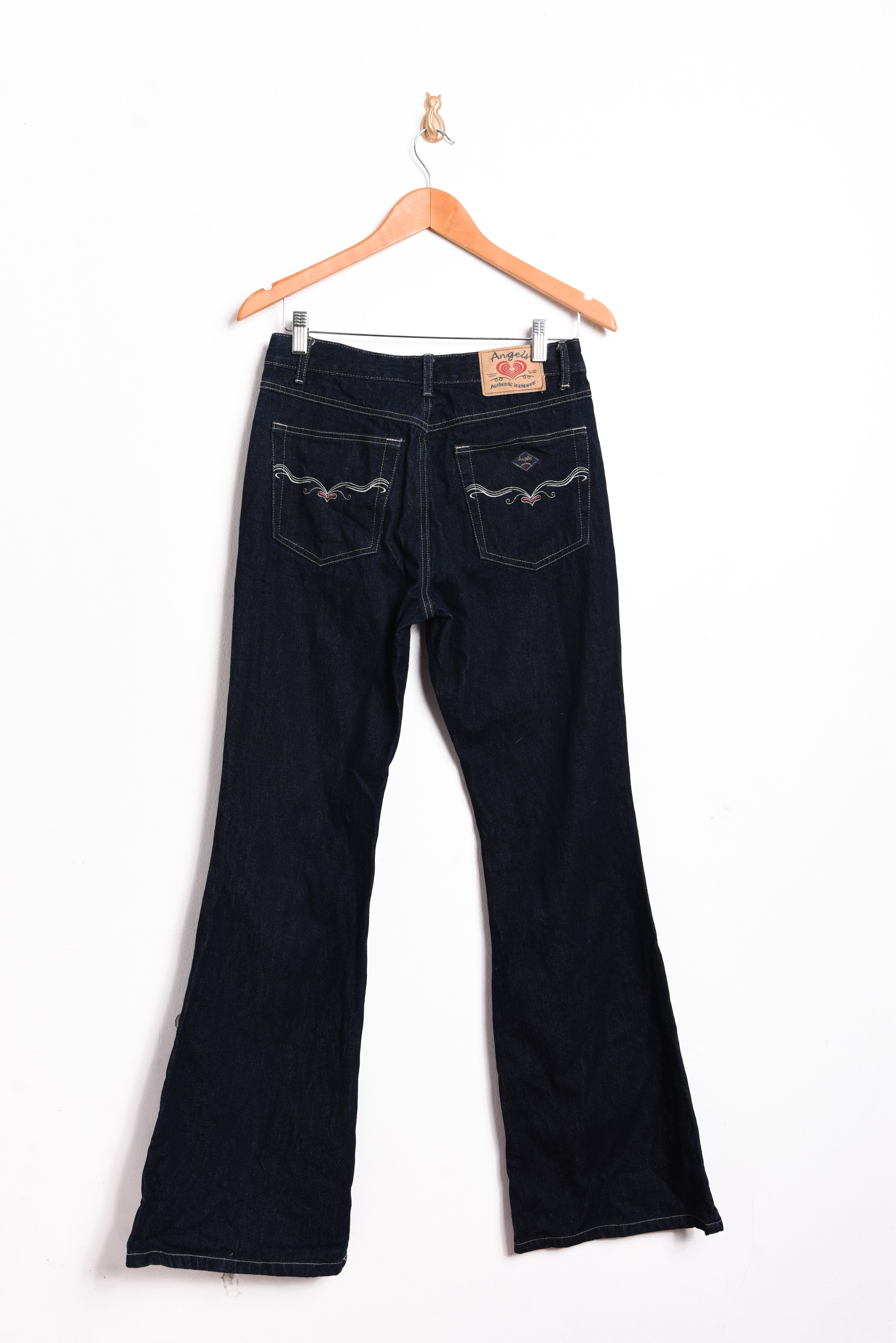 Jeans y2k tiro medio