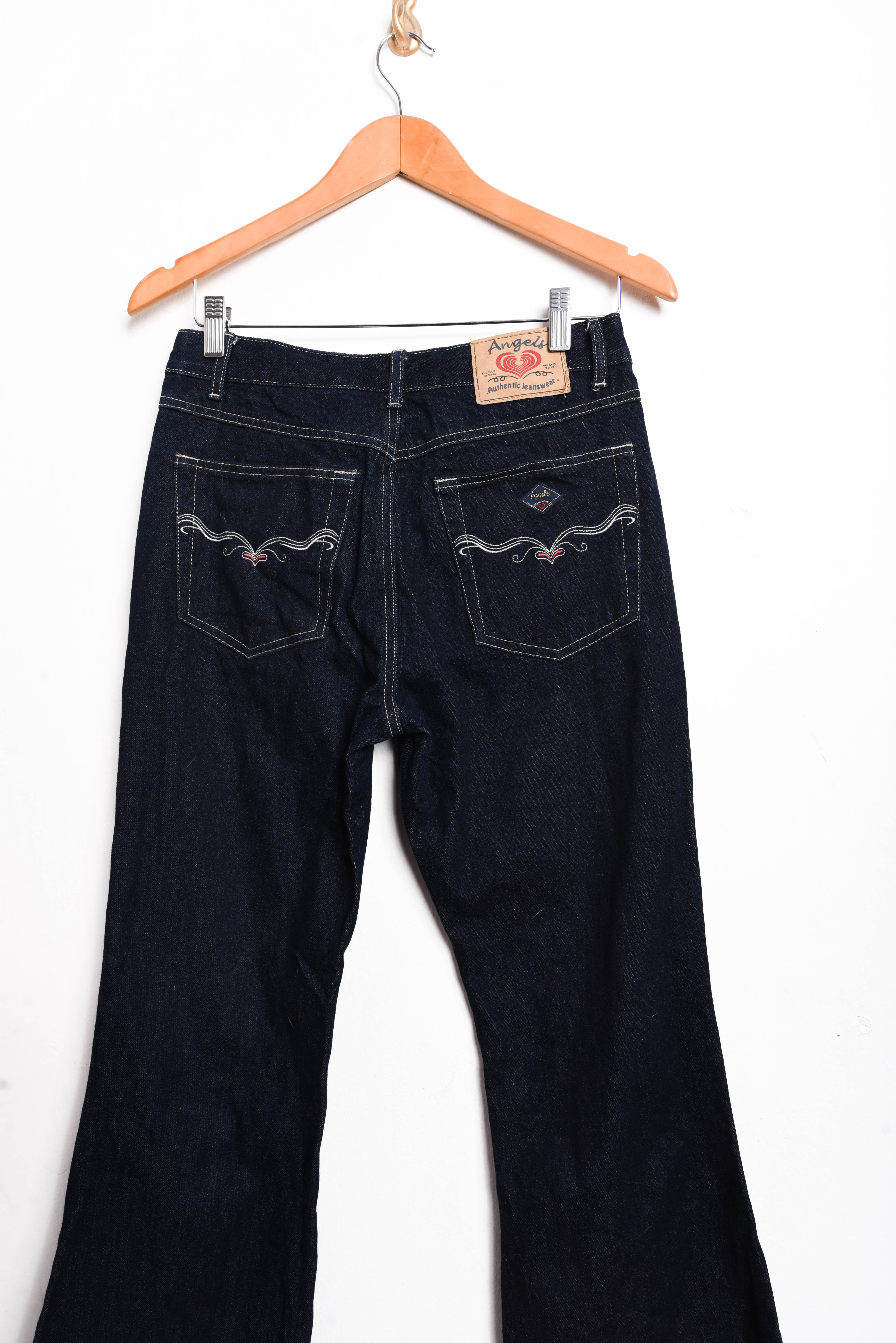 Jeans y2k tiro medio