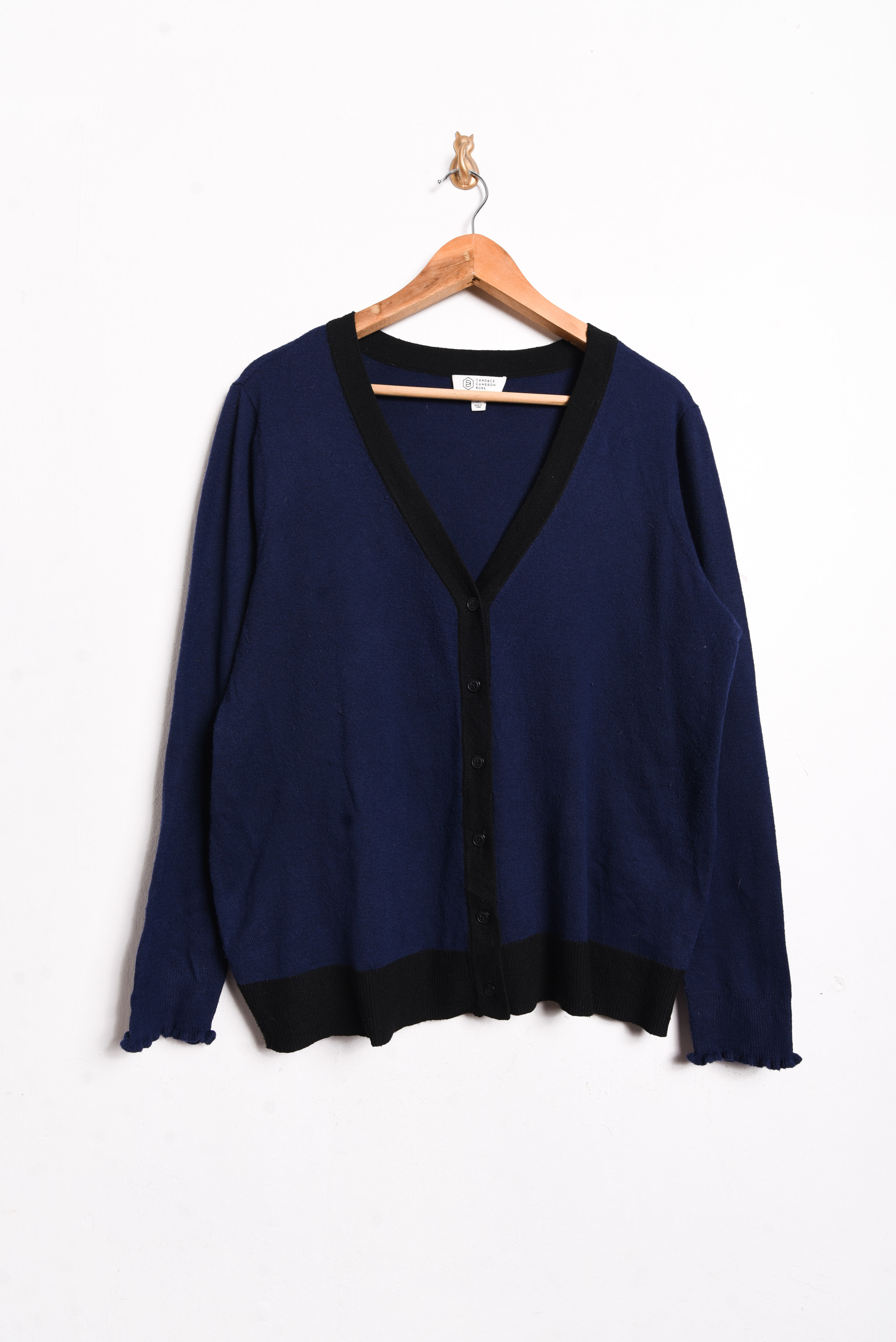 Cardigan azul marino botones