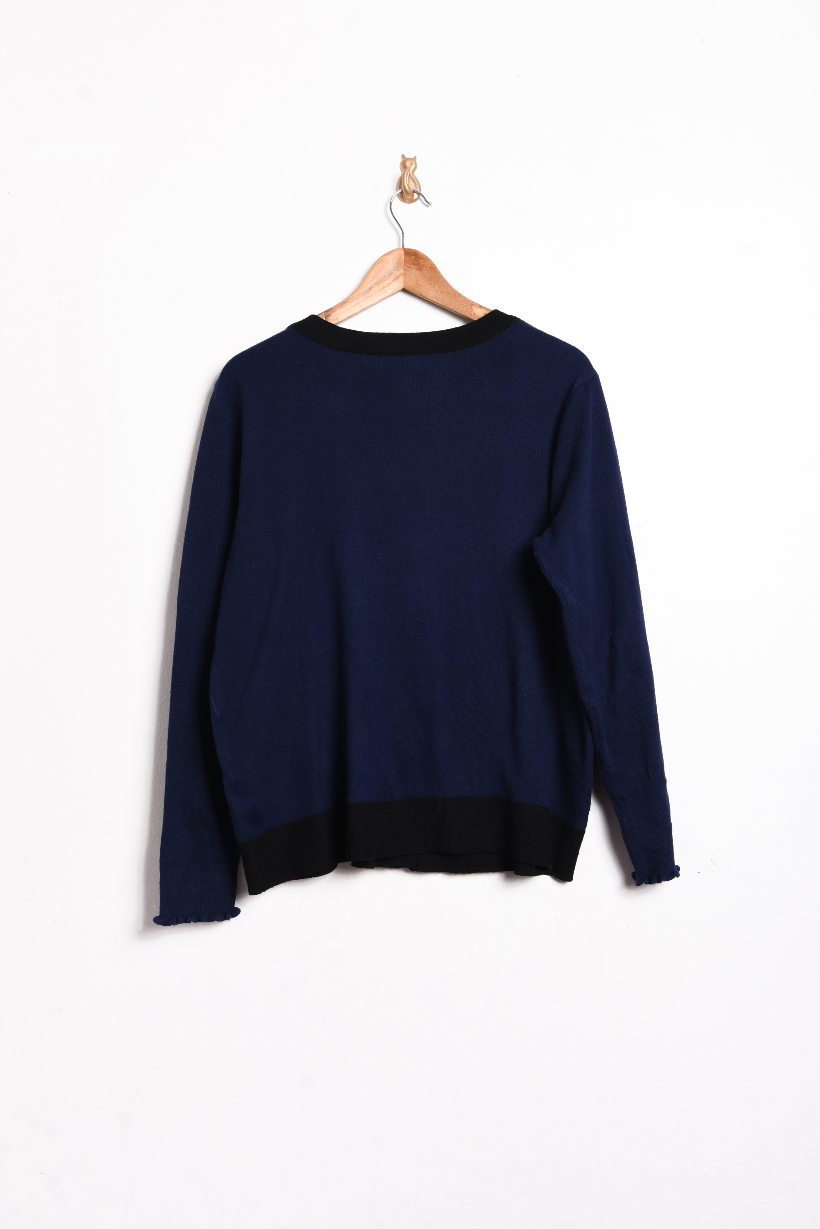 Cardigan azul marino botones