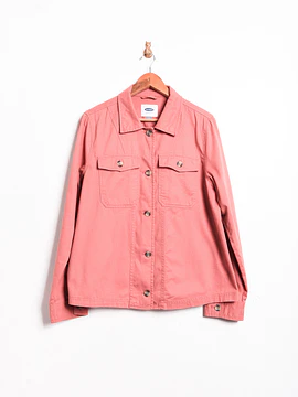 Chaqueta workwear rosada