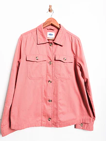 Chaqueta workwear rosada