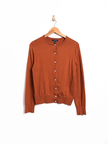 Cardigan granate botones