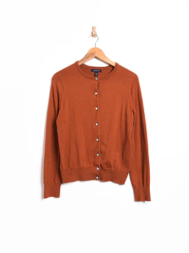 Cardigan granate botones