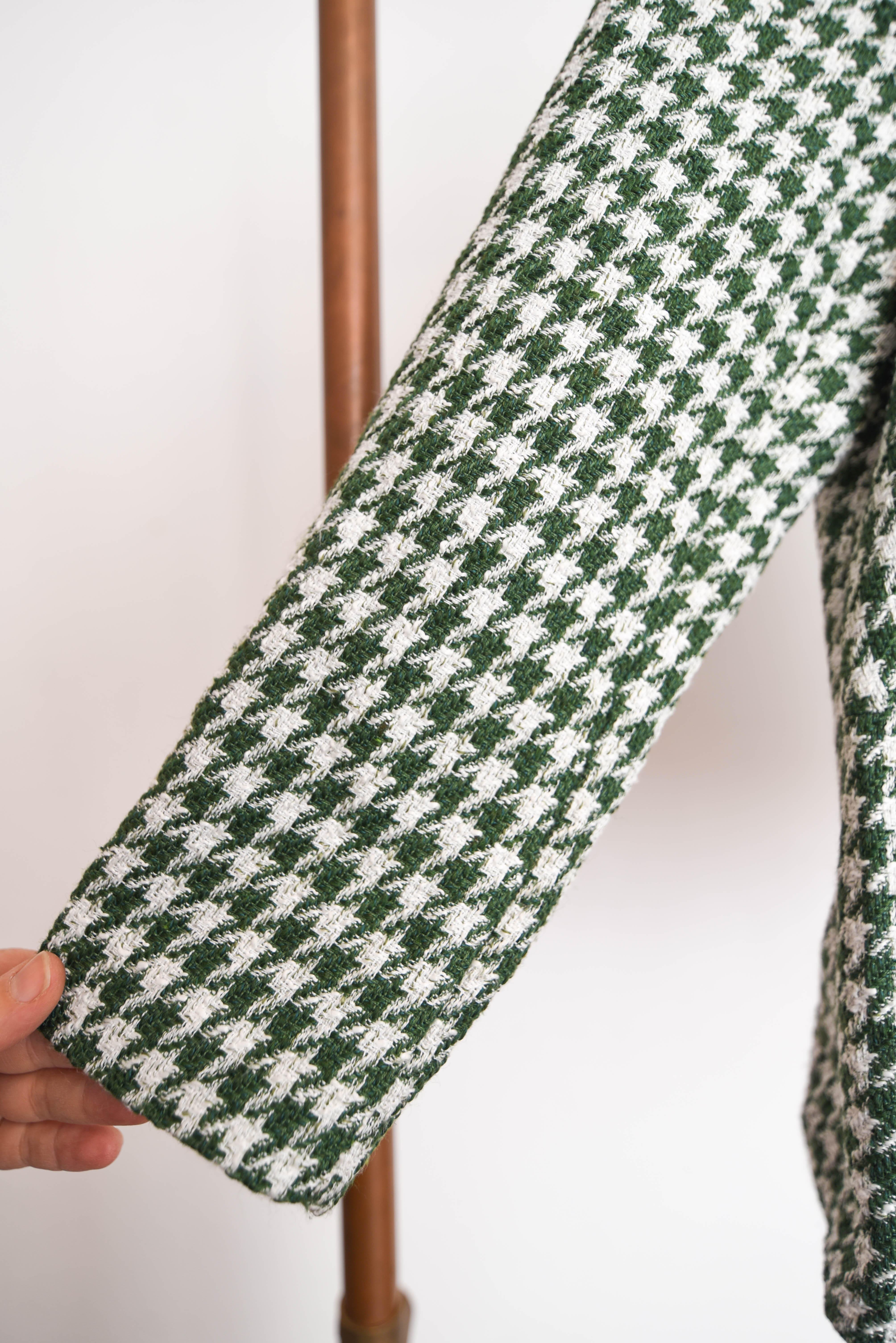 Blazer pata de gallo tweed