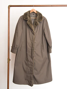 Trench café vintage alemán