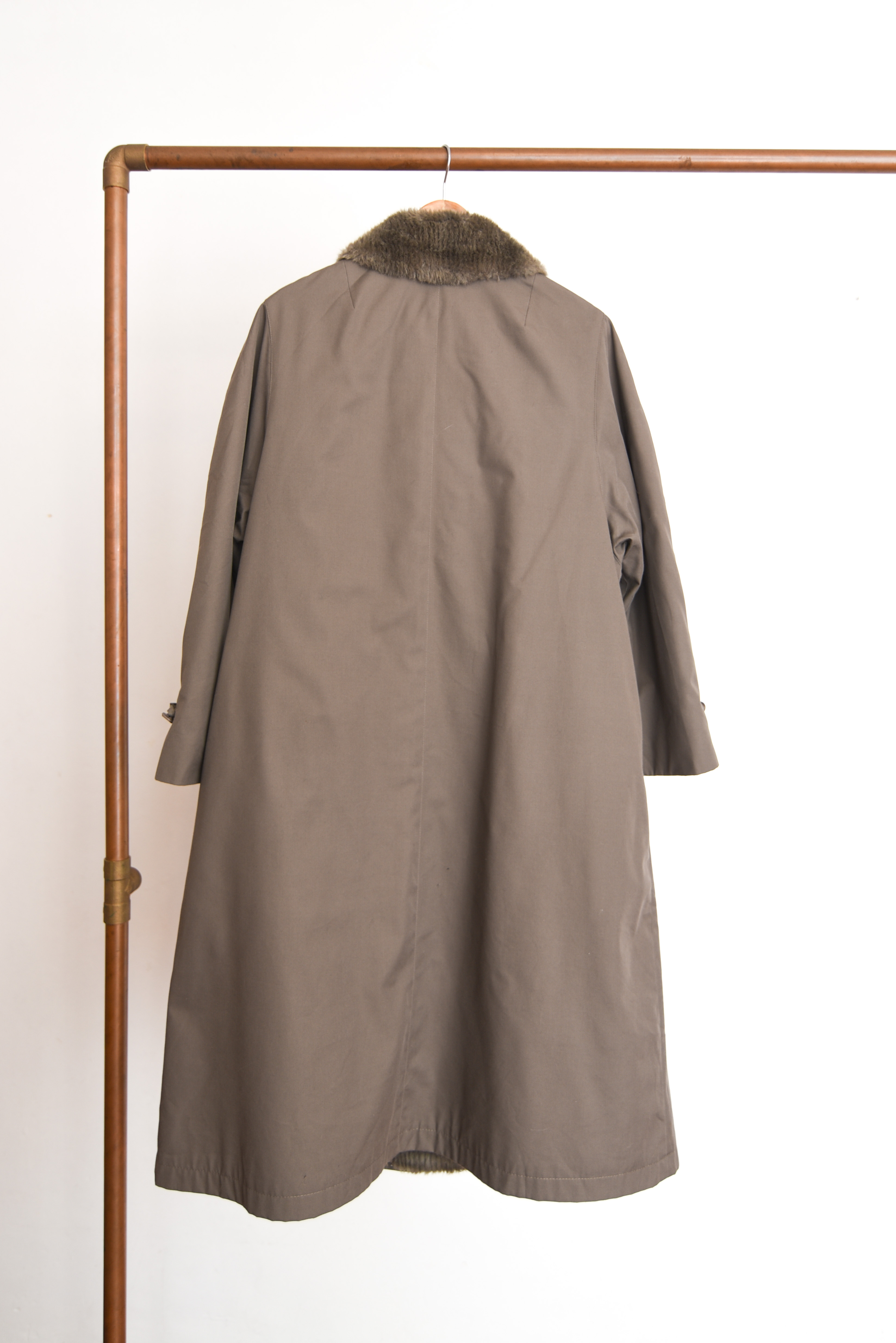 Trench café vintage alemán