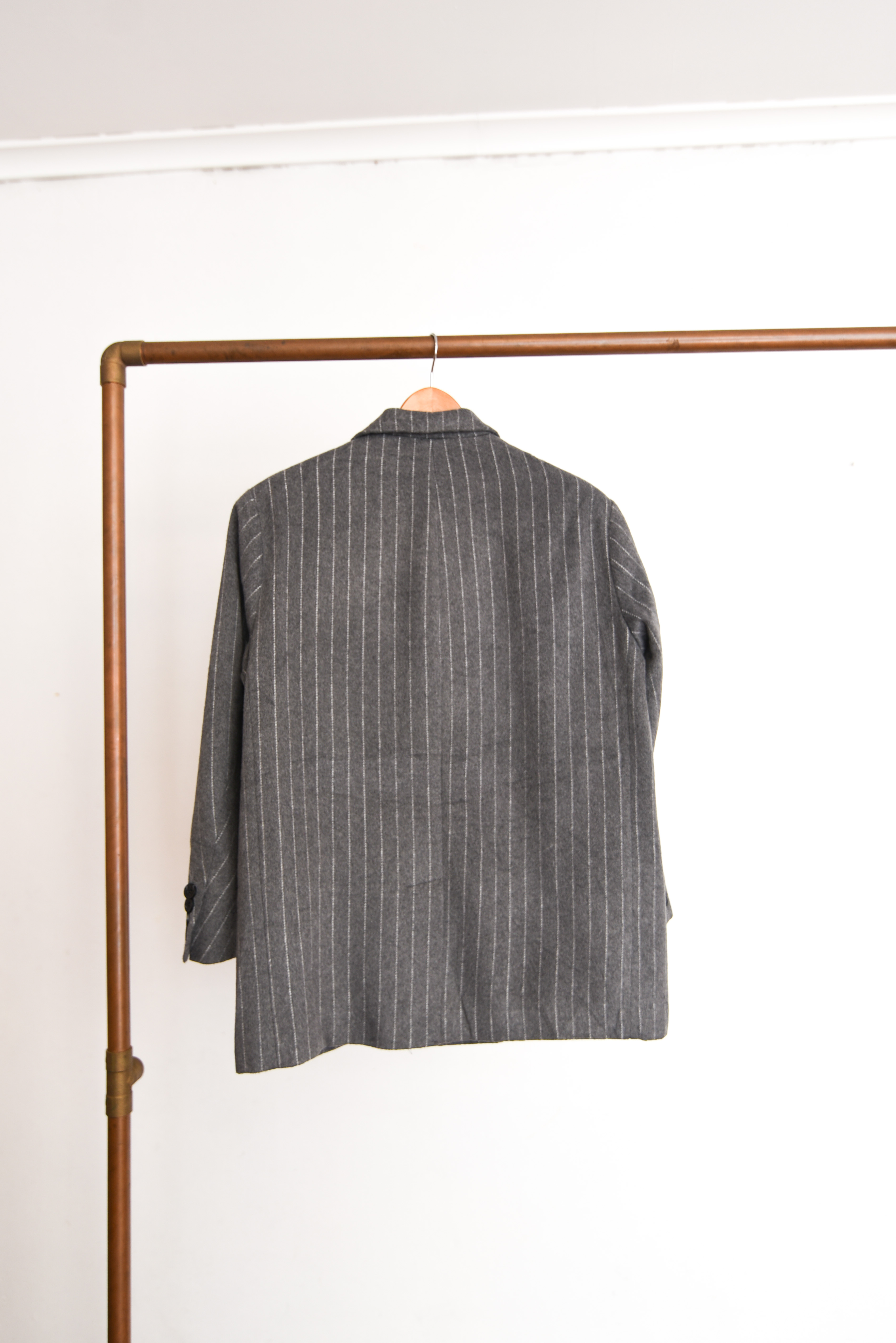 Blazer gris pinstripe 