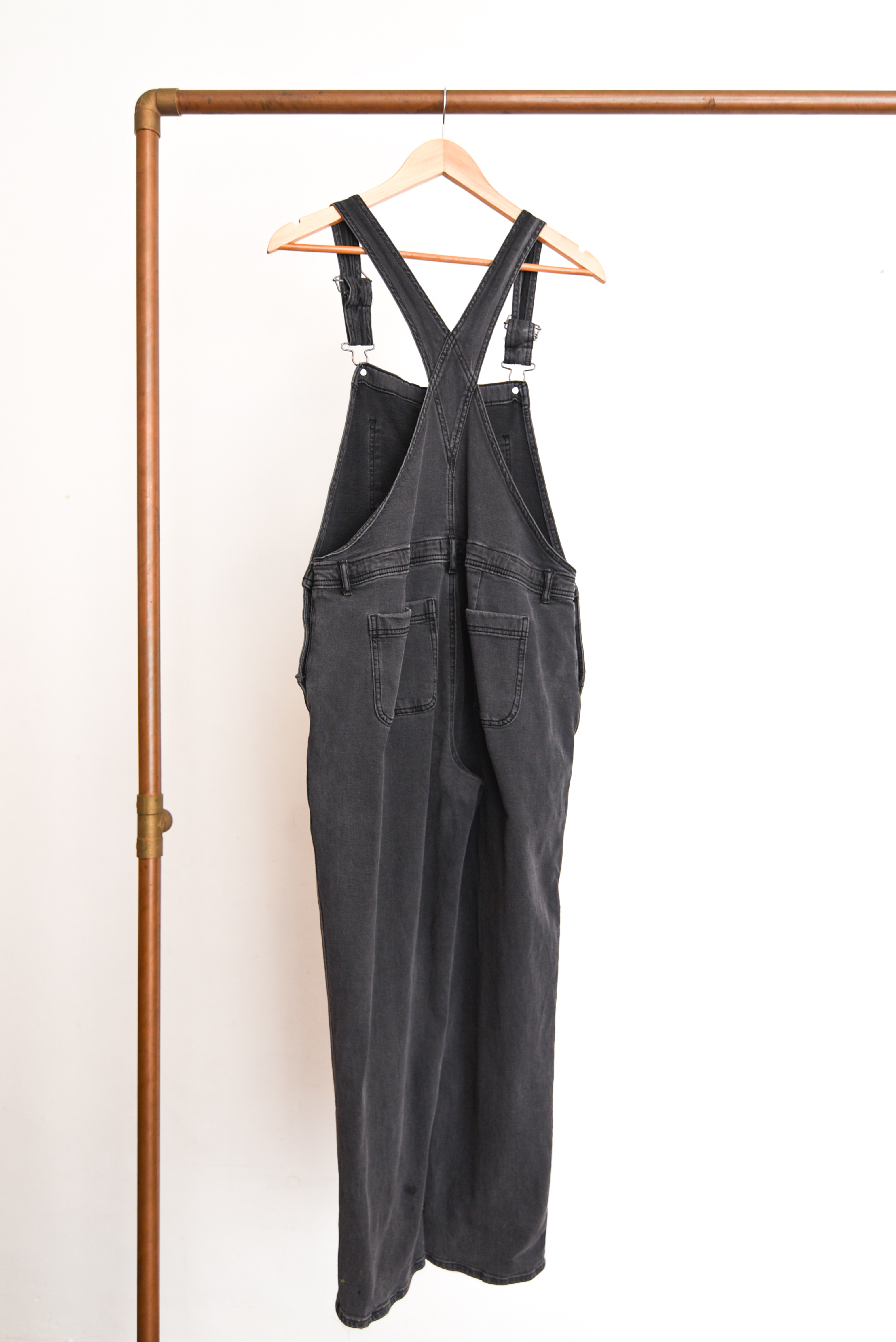 Jardinera grafito denim
