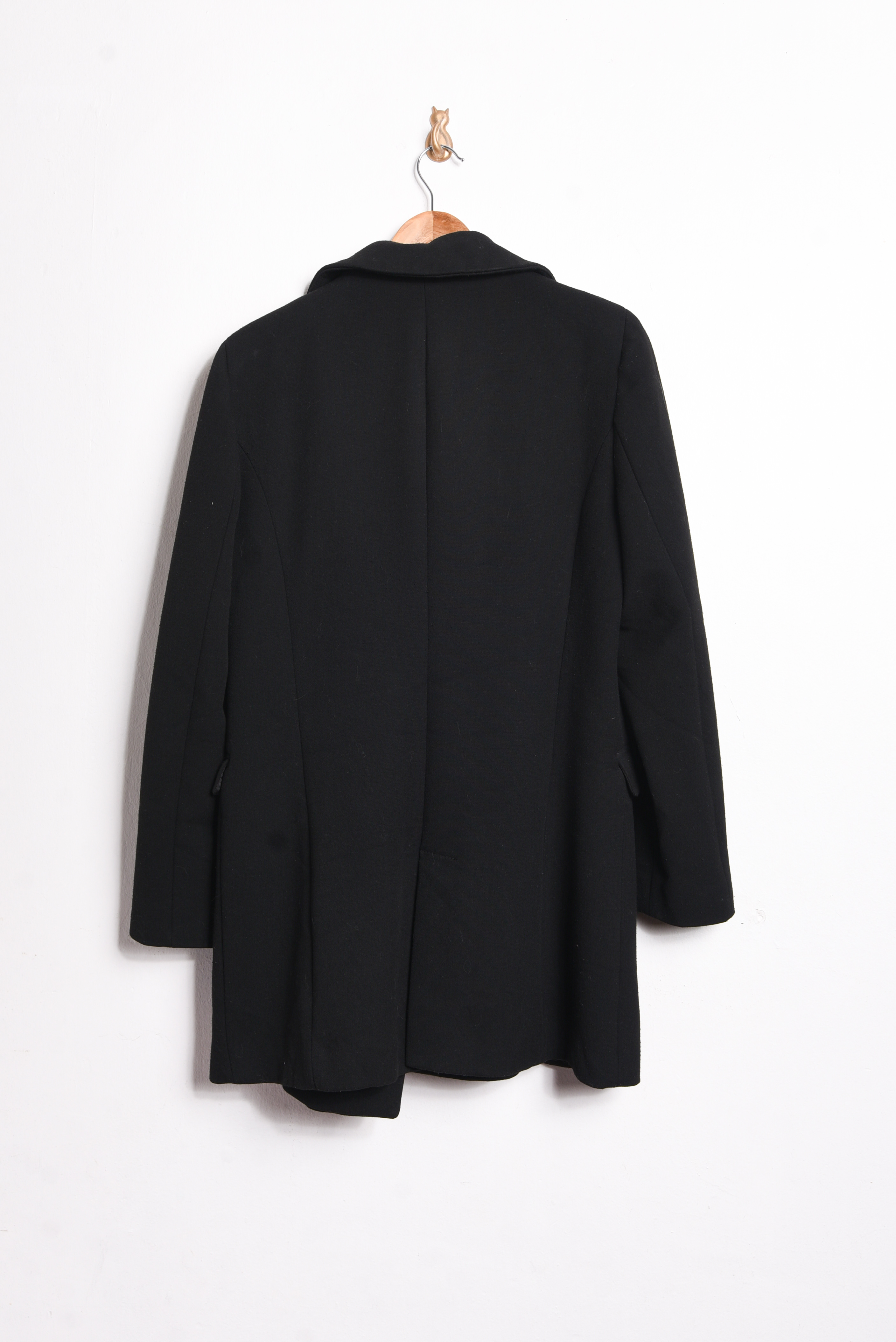 Chaqueta negra biker zipper