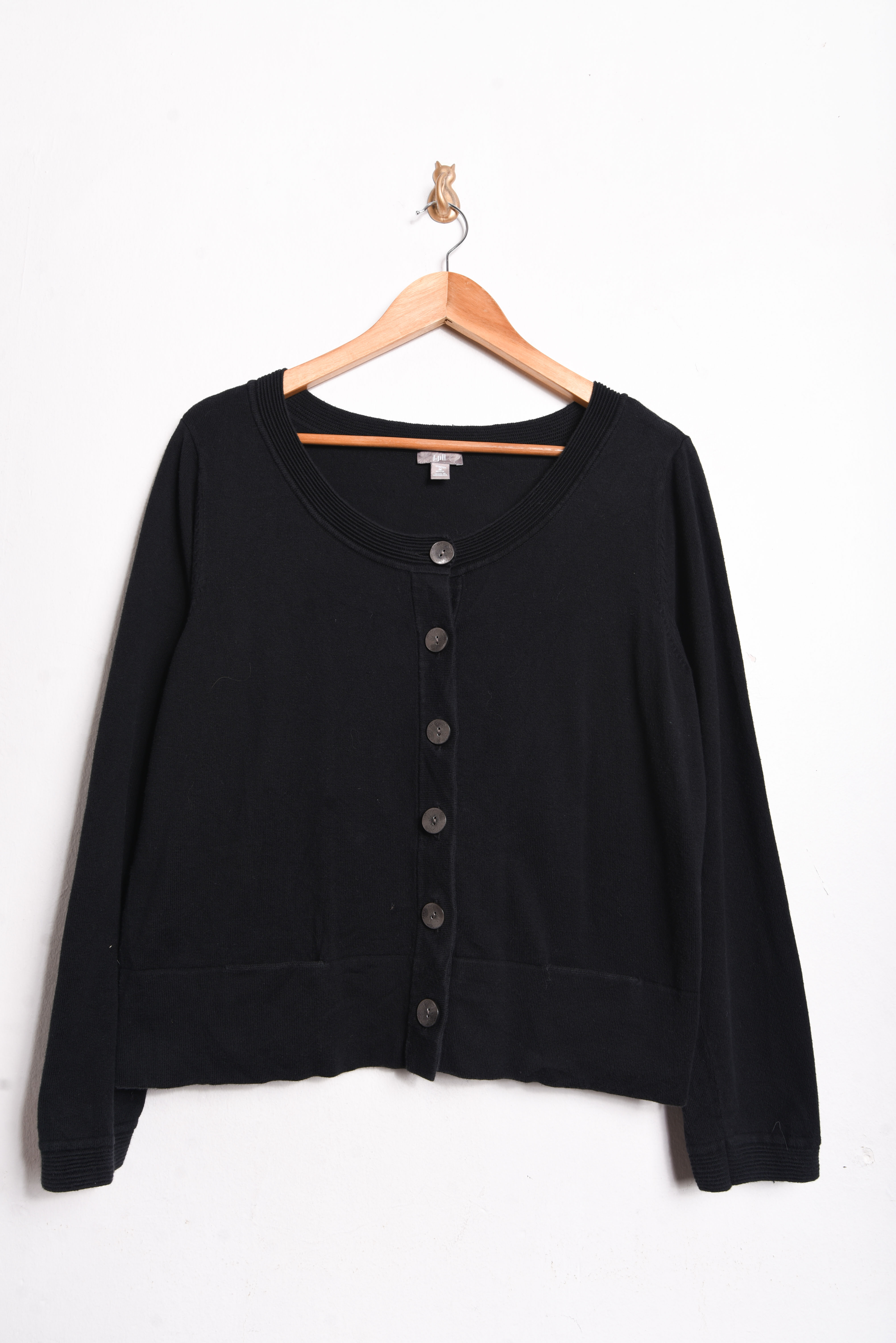 Cardigan negro y2k