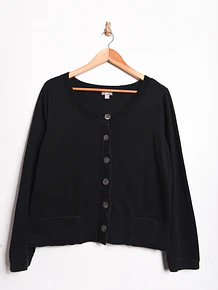 Cardigan negro y2k