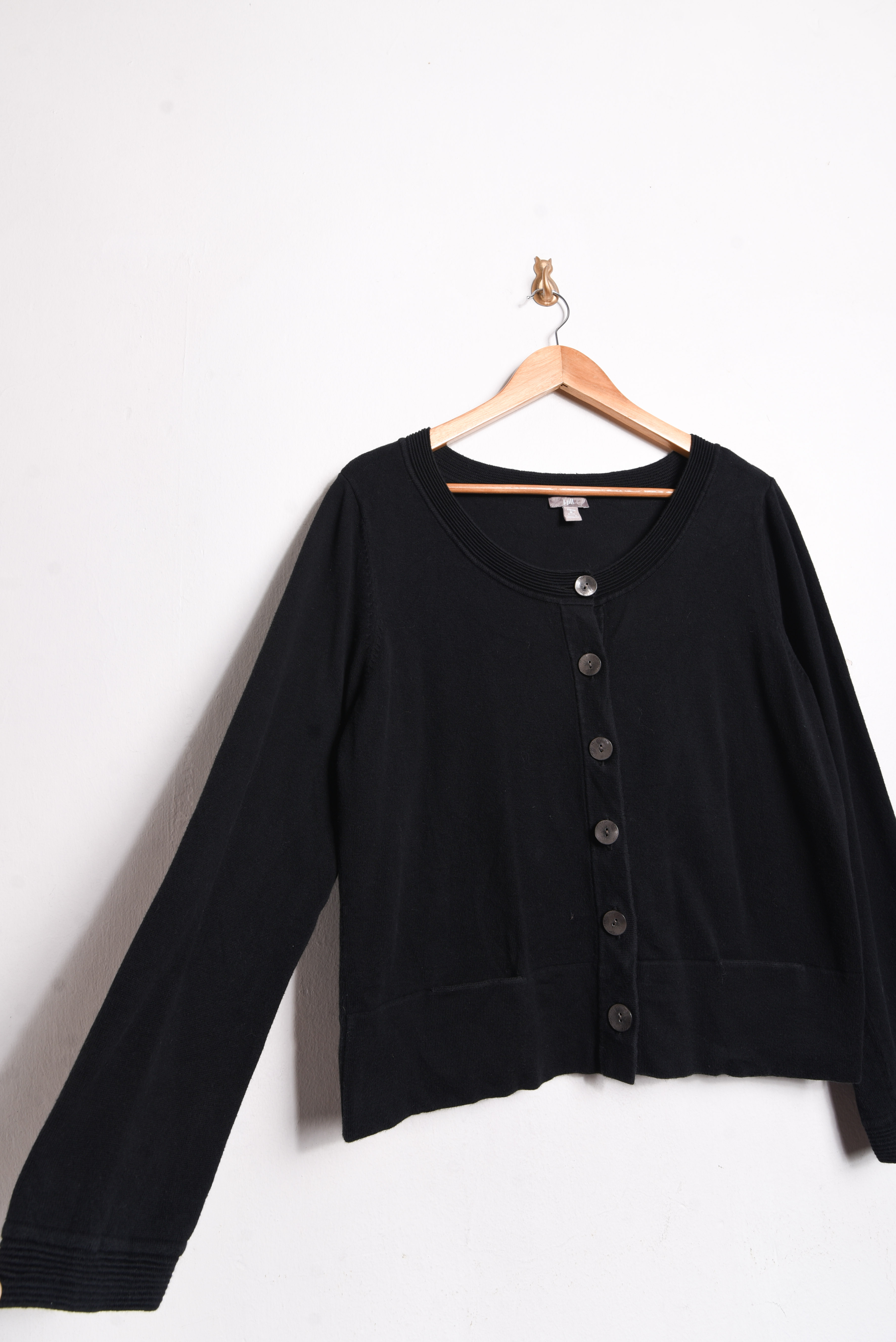 Cardigan negro y2k