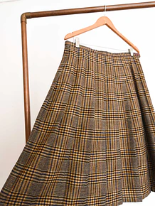 Falda lana tablas Principe de Gales