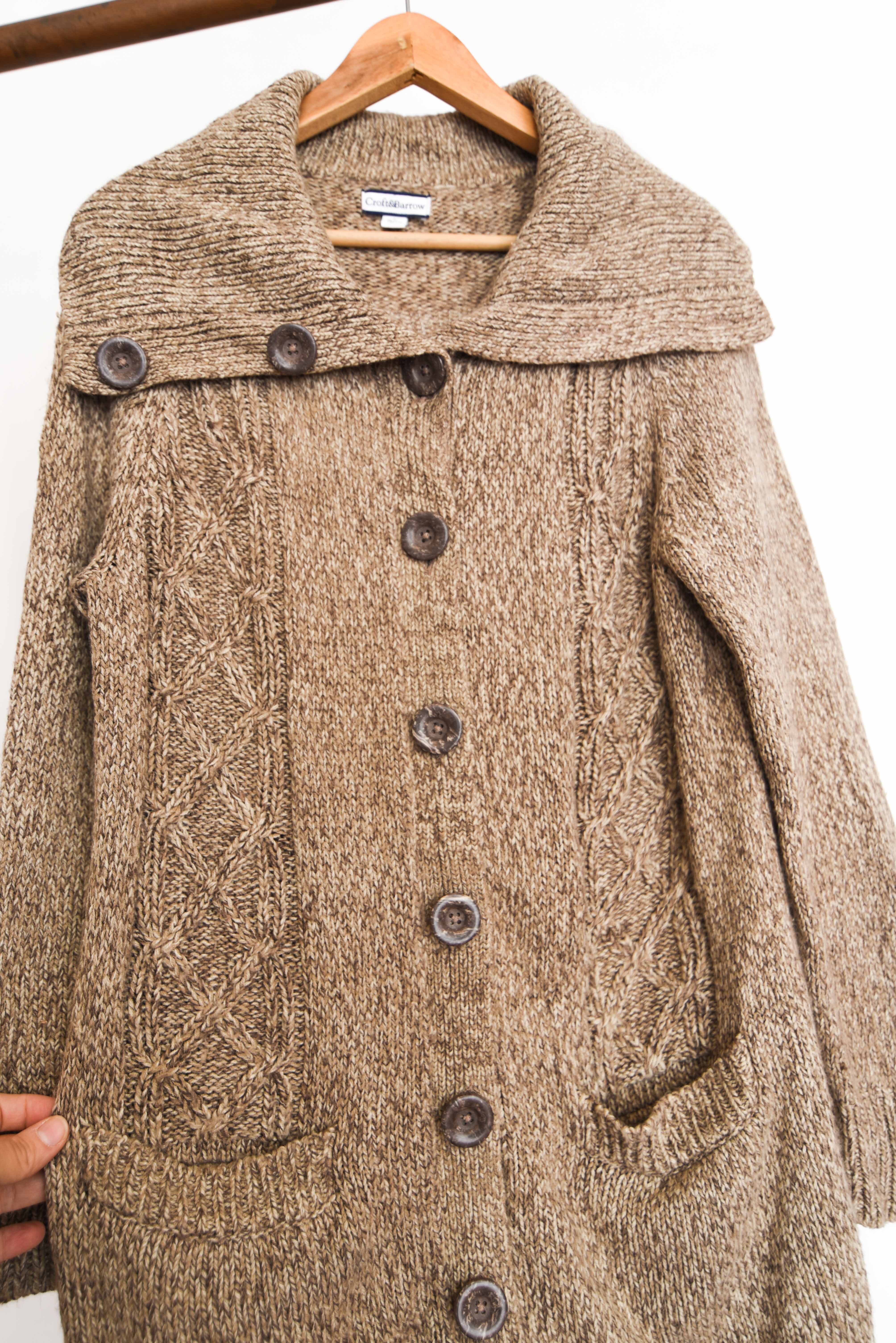 Cardigan café midi