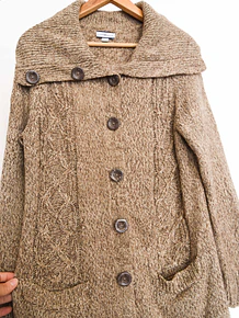 Cardigan café midi